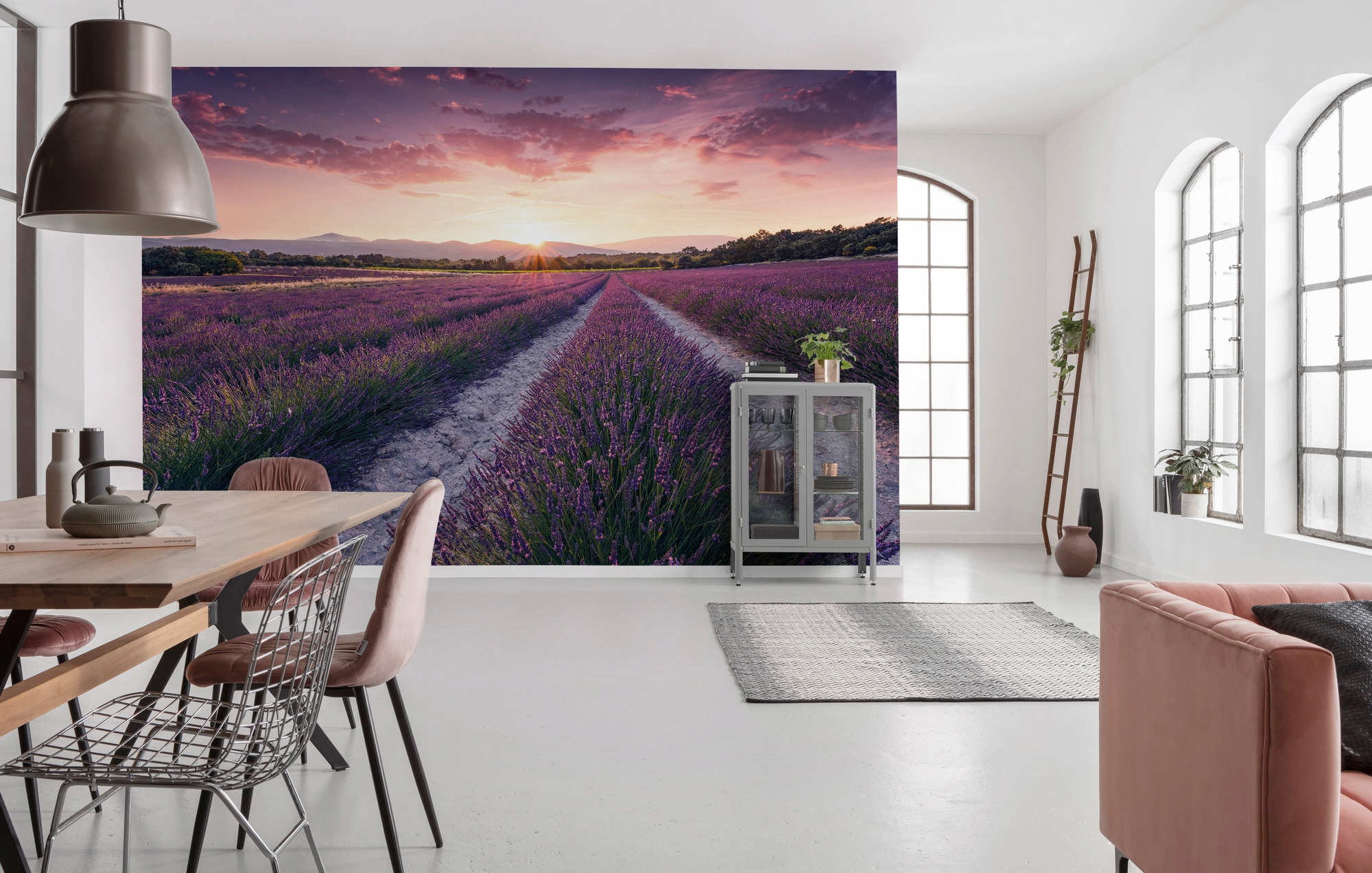 Komar Vliestapete »Lavender Dream«, 450x280 cm (Breite x Höhe), Wohnzimmer,  Schlafzimmer auf Raten | BAUR