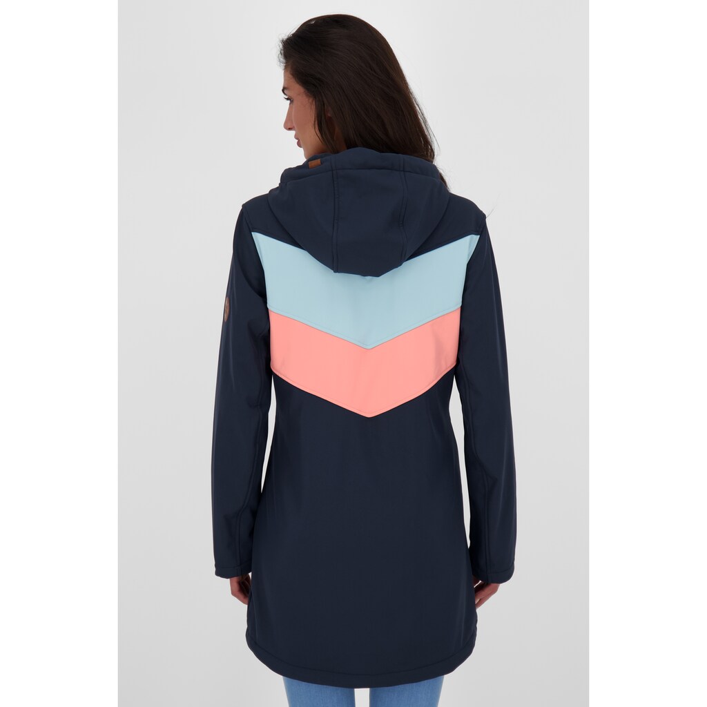 Alife & Kickin Softshelljacke »DorianeAK S Long Softshell Damen Übergangsjacke, Softshelljacke«