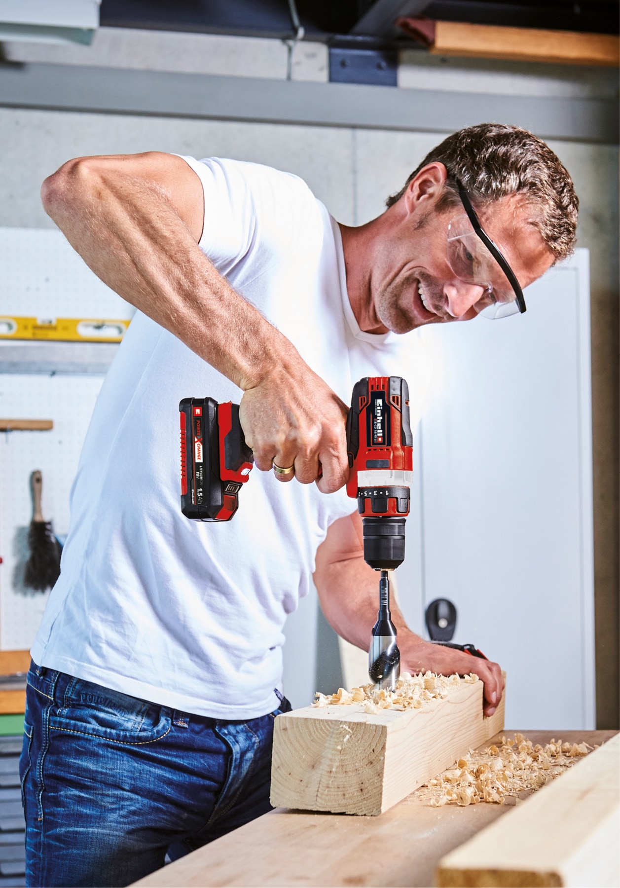 Einhell Akku-Bohrschrauber »TE-CD 18/40 Li-Solo«, Power X-Change, ohne Akku und Ladegerät