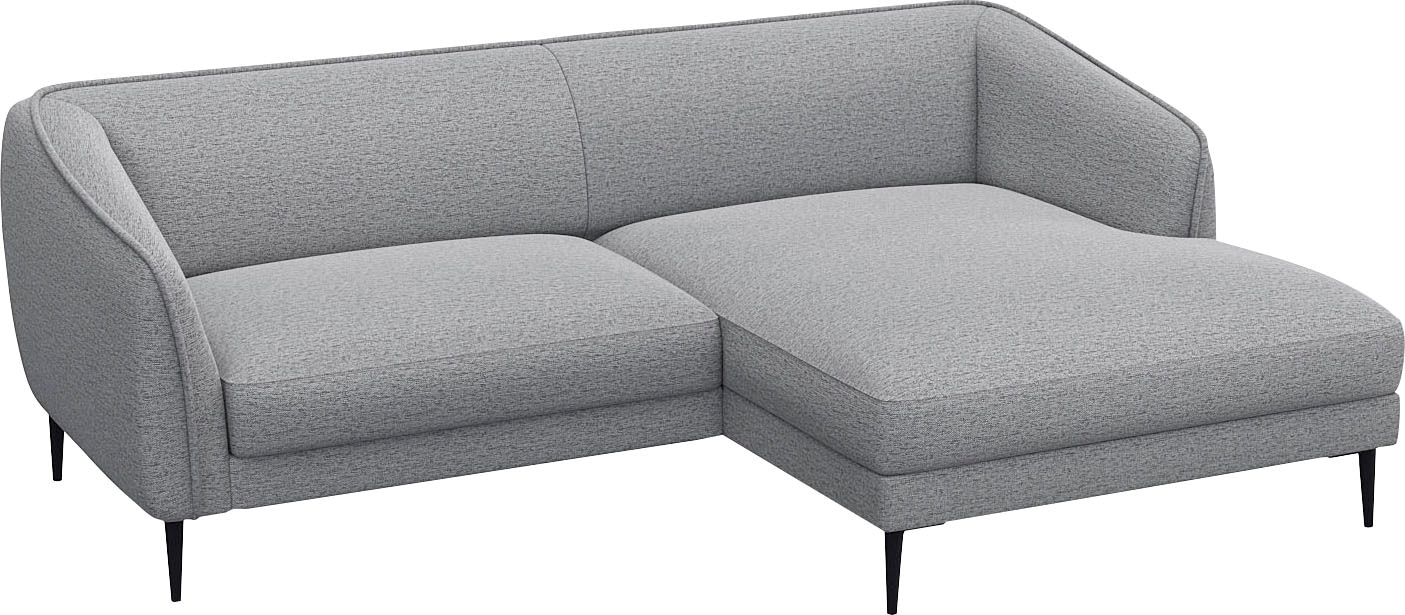 FLEXLUX Ecksofa »Belle Designsofa, bequem durch Kaltschaum im Sitz, OTTOs Choice«, Skandinavisches Design, In hochwertiger Verarbeitung, B/T 218/149 cm