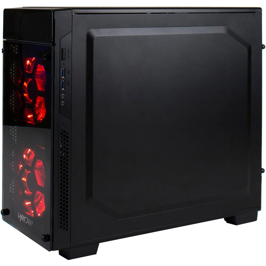 Hyrican Gaming-PC »Striker 6474 red«