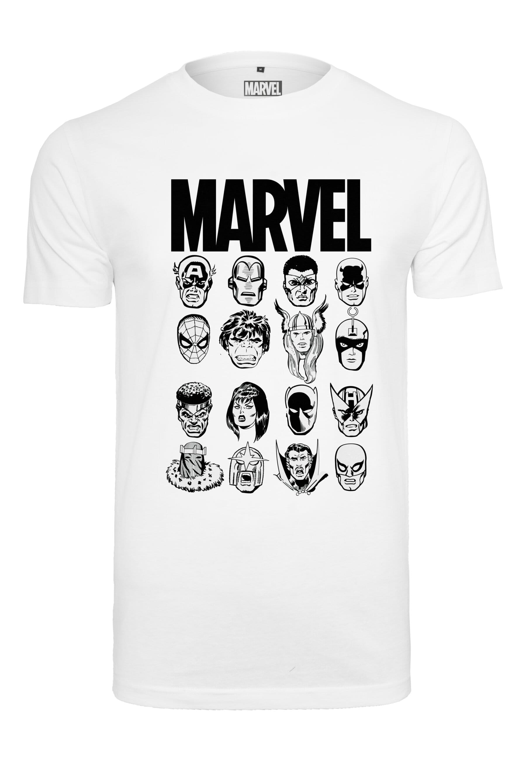 Merchcode T-Shirt "Merchcode Herren Marvel Crew Tee" 1 Stk. tlg. günstig online kaufen