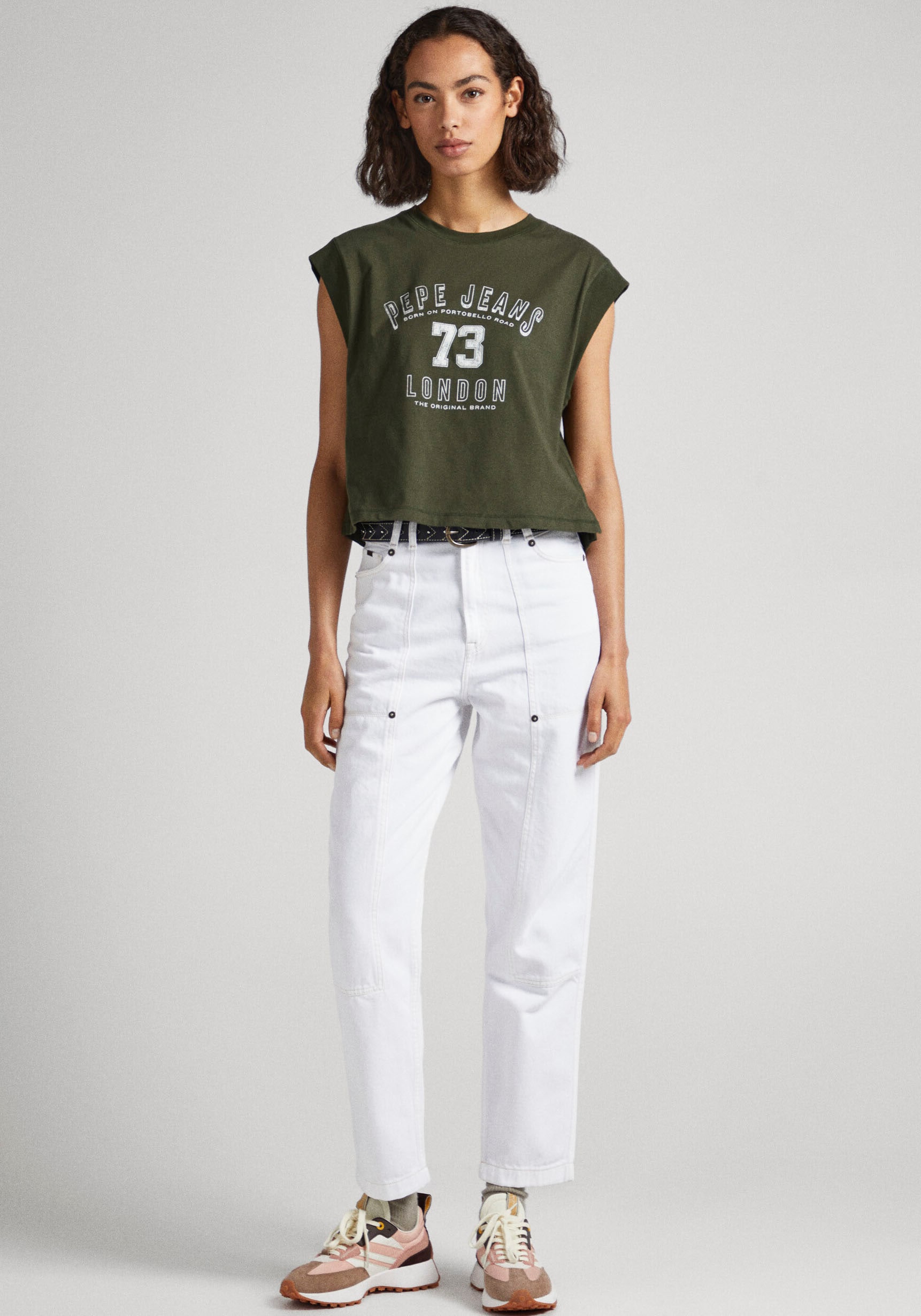 Pepe Jeans bestellen | Print-Shirt BAUR online »AMBER«