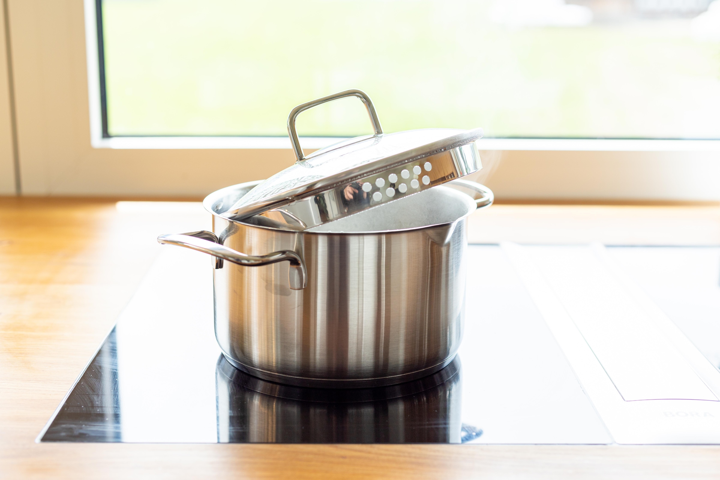 MÄSER Bratentopf »Kochtopf Sanvito, Edelstahl« Set, Topf inkl. Deckel, 1 Stk. tlg. Edelstahl 18/10