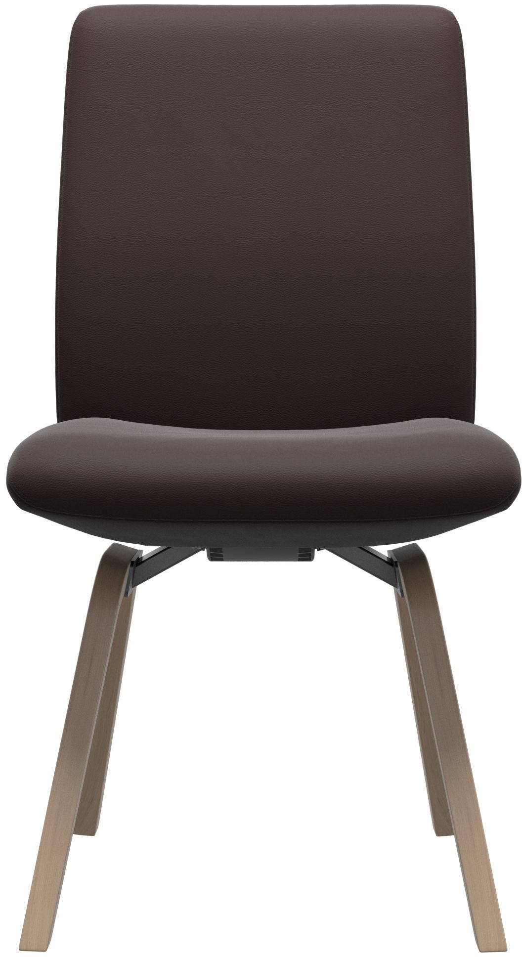 Thumbnail - Stressless Polsterstuhl "Laurel", Leder PALOMA, Low Back, Größe L, mit schräggestellten Beinen in Schwarz