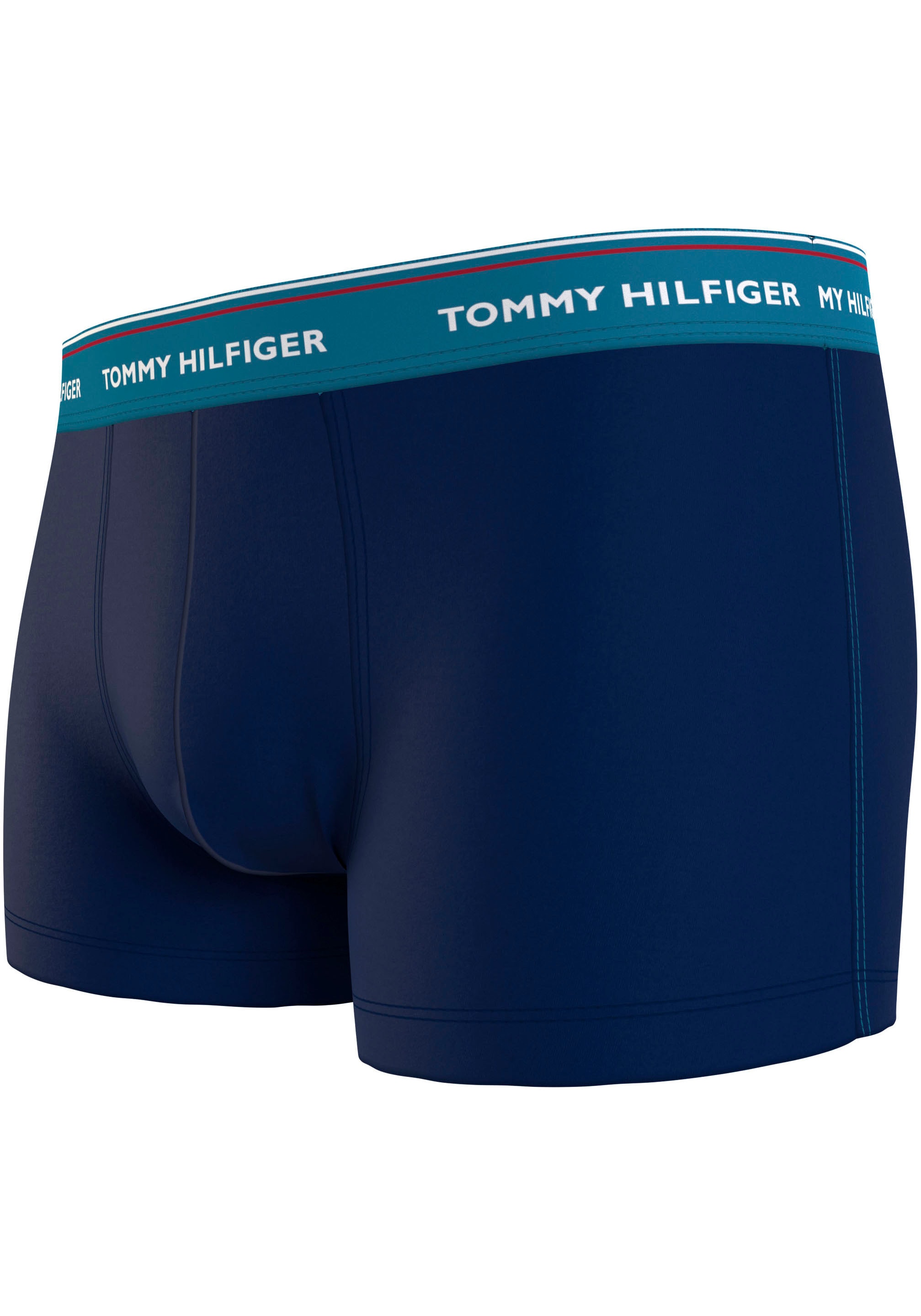 Tommy Hilfiger Underwear Trunk »BT WB TRUNK 3 PACK«, (Packung, 3 St., 3er-Pack), in großen Größen
