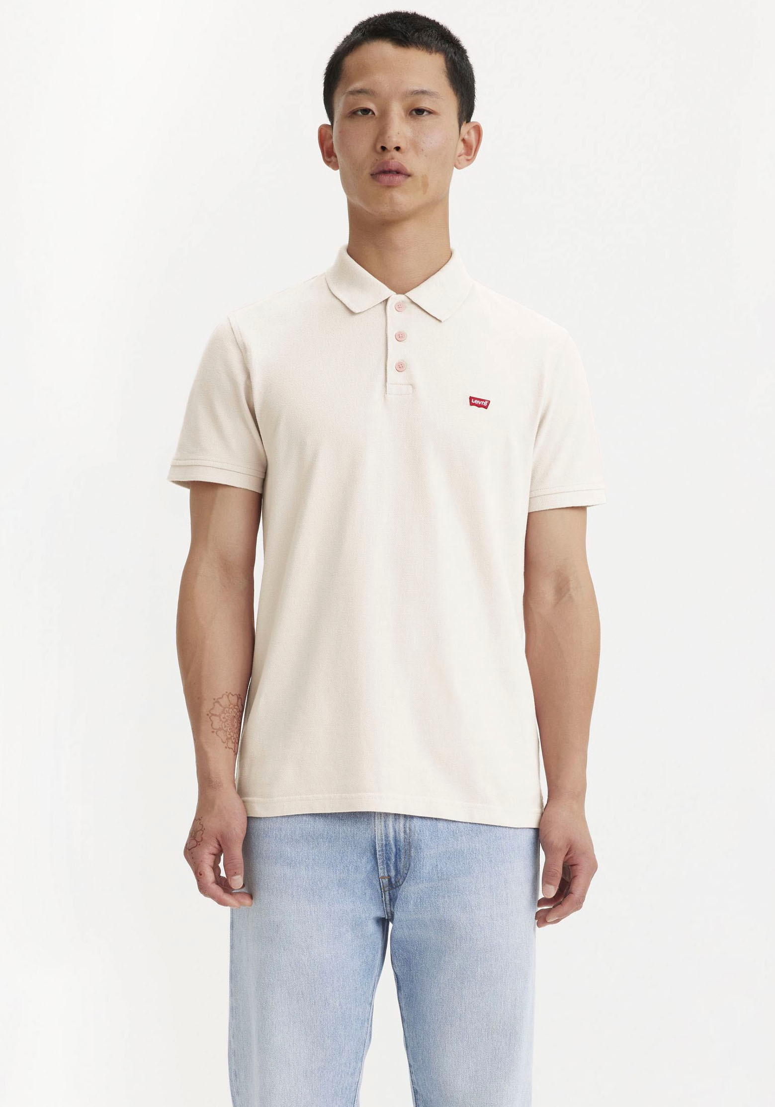Levis Poloshirt "LE NEW LEVIS HM POLO" mit kleinem Batwing-Logo günstig online kaufen