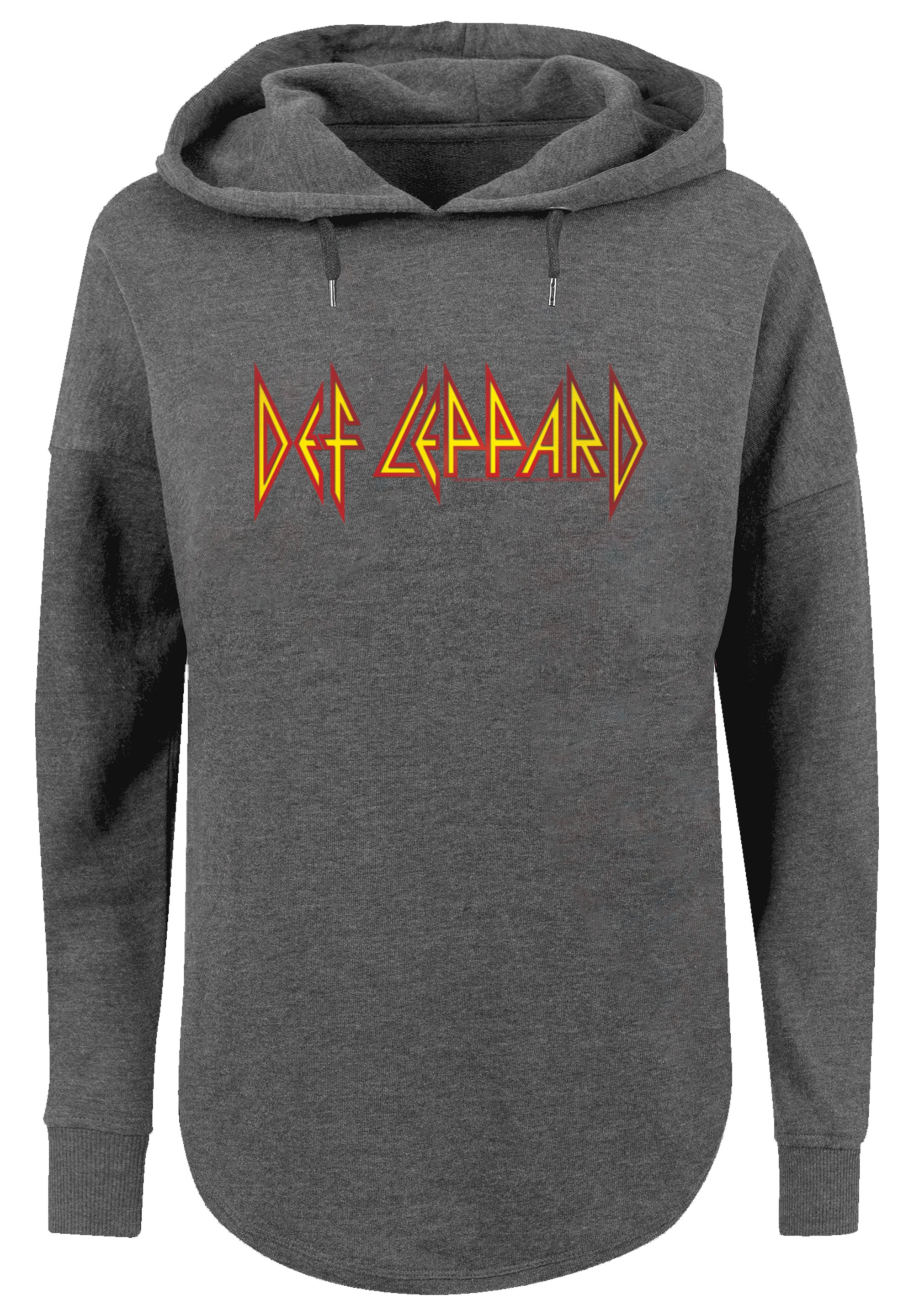 F4NT4STIC Kapuzenpullover »Def Leppard Shatter Logo«, Premium Qualität