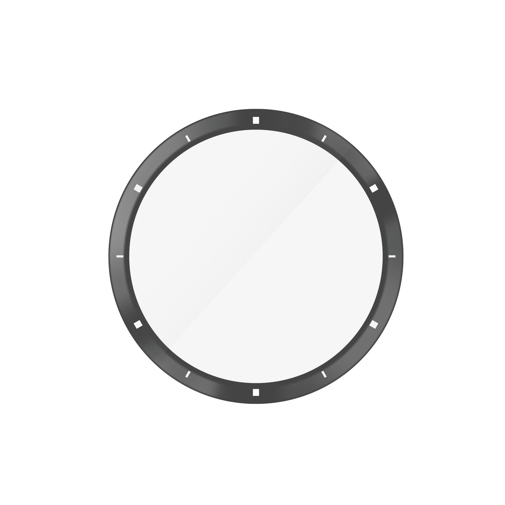 PanzerGlass Displayschutzglas »Curved Edges Screen Protector«, für Garmin Venu 3, Displayschutzfolie, Schutzfolie, Bildschirmschutz, kratz- & stoßfest