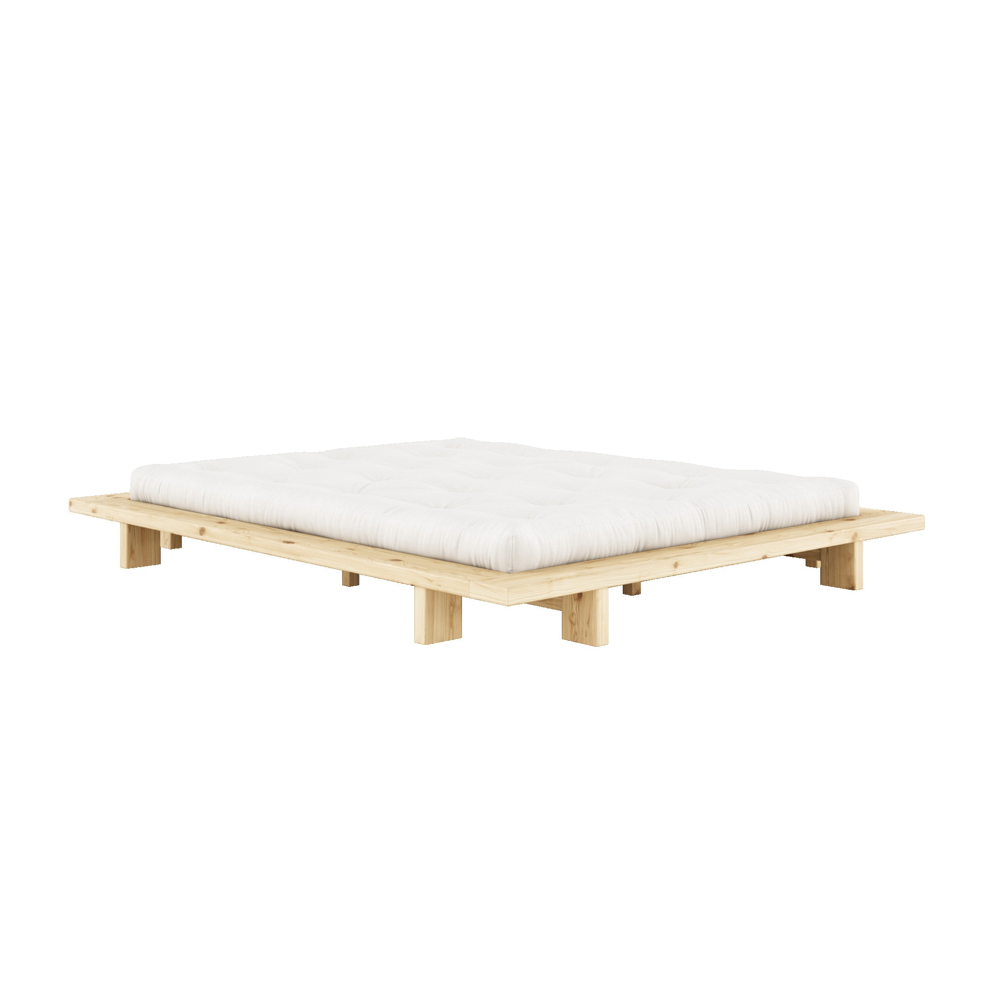 Karup Design Bettgestell "JAPAN BED Bodenbett, Holzrahmen, Futonbett, Jugen günstig online kaufen