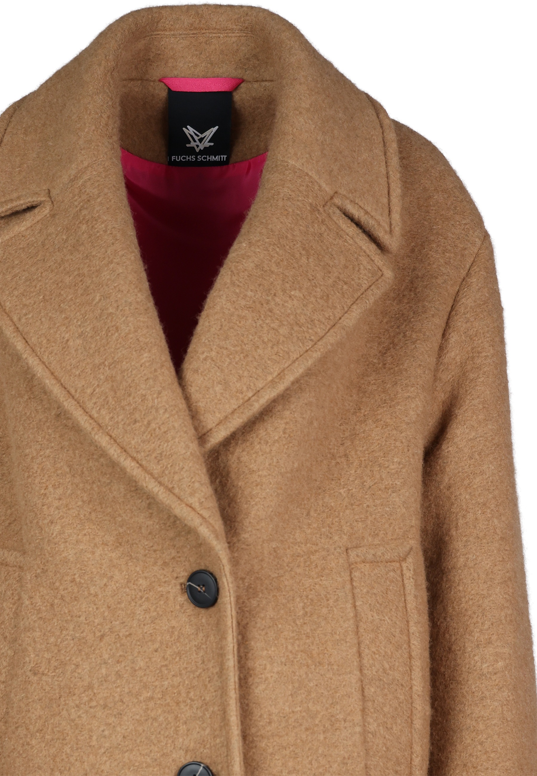 Fuchs Schmitt Kurzmantel »Kurzmantel Mit Leistentaschen,«, mit Knopfleiste