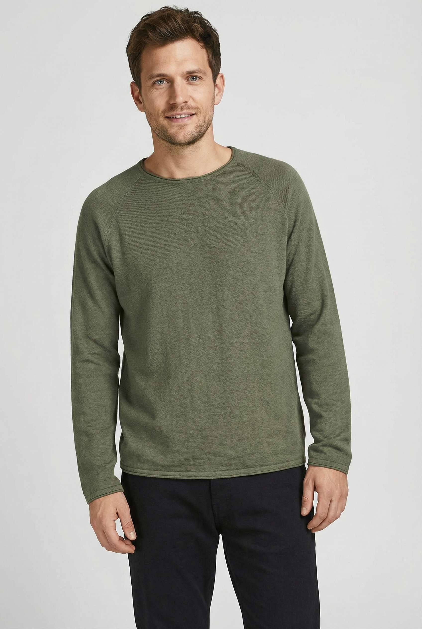 Jack & Jones Strickpullover "JJBREEZE KNIT CREW NECK" günstig online kaufen