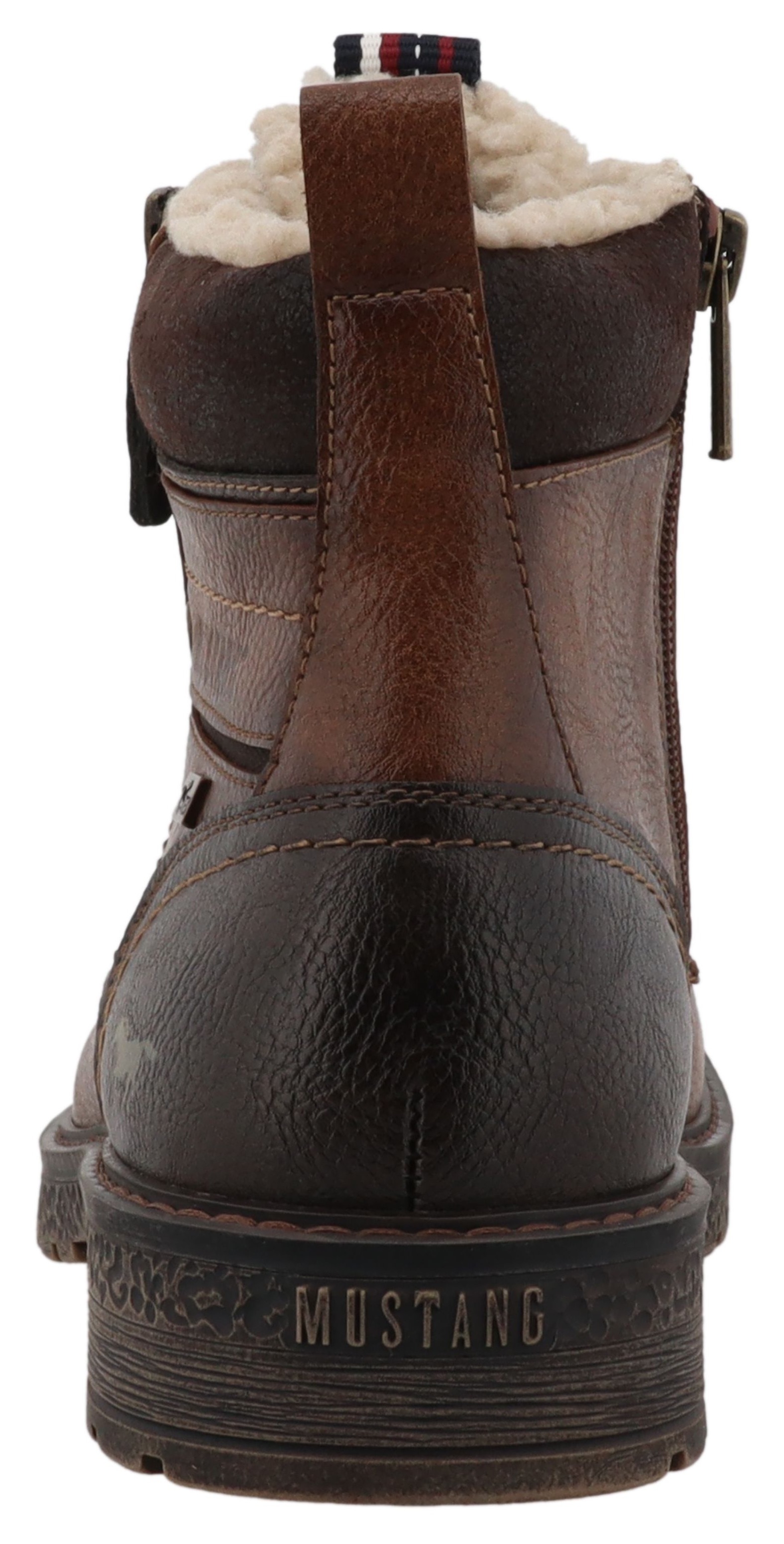 Mustang Shoes Winterstiefelette "Midor" Schnürstiefel, Winterstiefel mit Wa günstig online kaufen