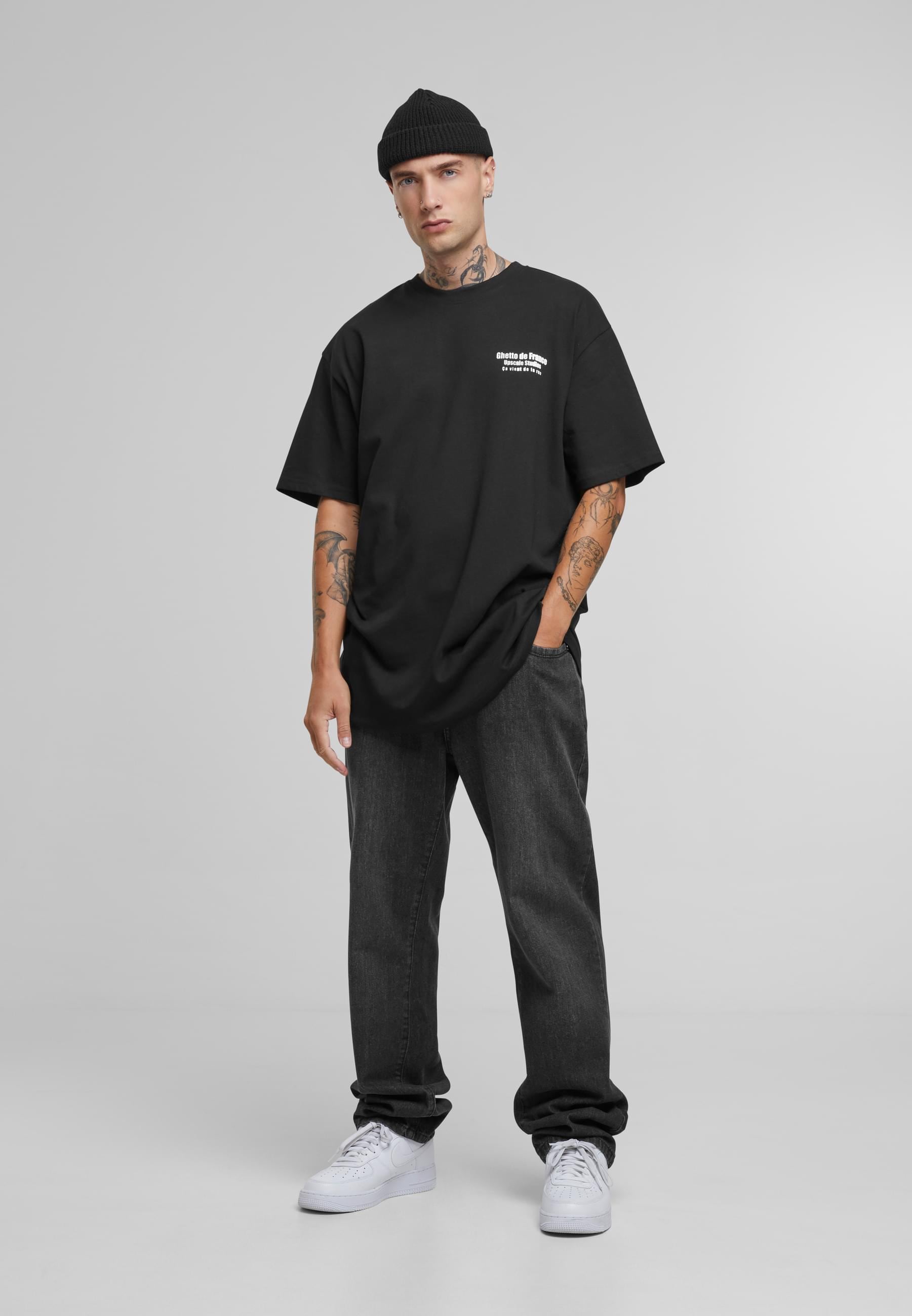 Upscale by Mister Tee T-Shirt »Upscale by Mister Tee Ghetto de France Oversize Tee«, (1 tlg.)