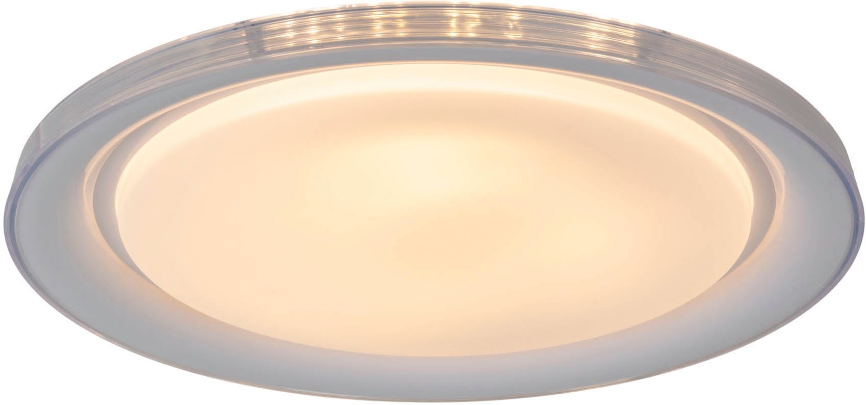 näve LED Deckenleuchte »Claire«, 1 flammig, Leuchtmittel LED-Modul | LED wechselbar, CCT, Memory, Nachtlicht, dimmbar per Infrarot-Fernbedienung inkl.