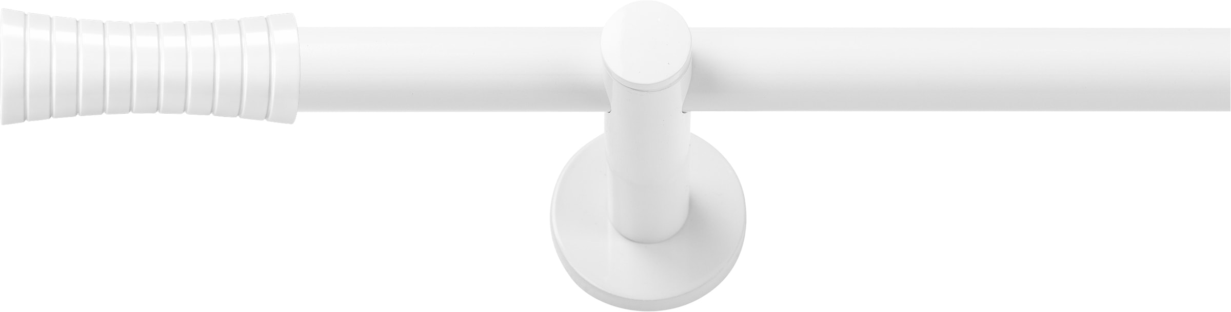 SN DECO GROUP Gardinenstange "Gardinenstange Nancy Ø 19 mm, 1-läufig, Fixmaß, verschraubt" Ø 19 mm Fixmaß;kürzbar