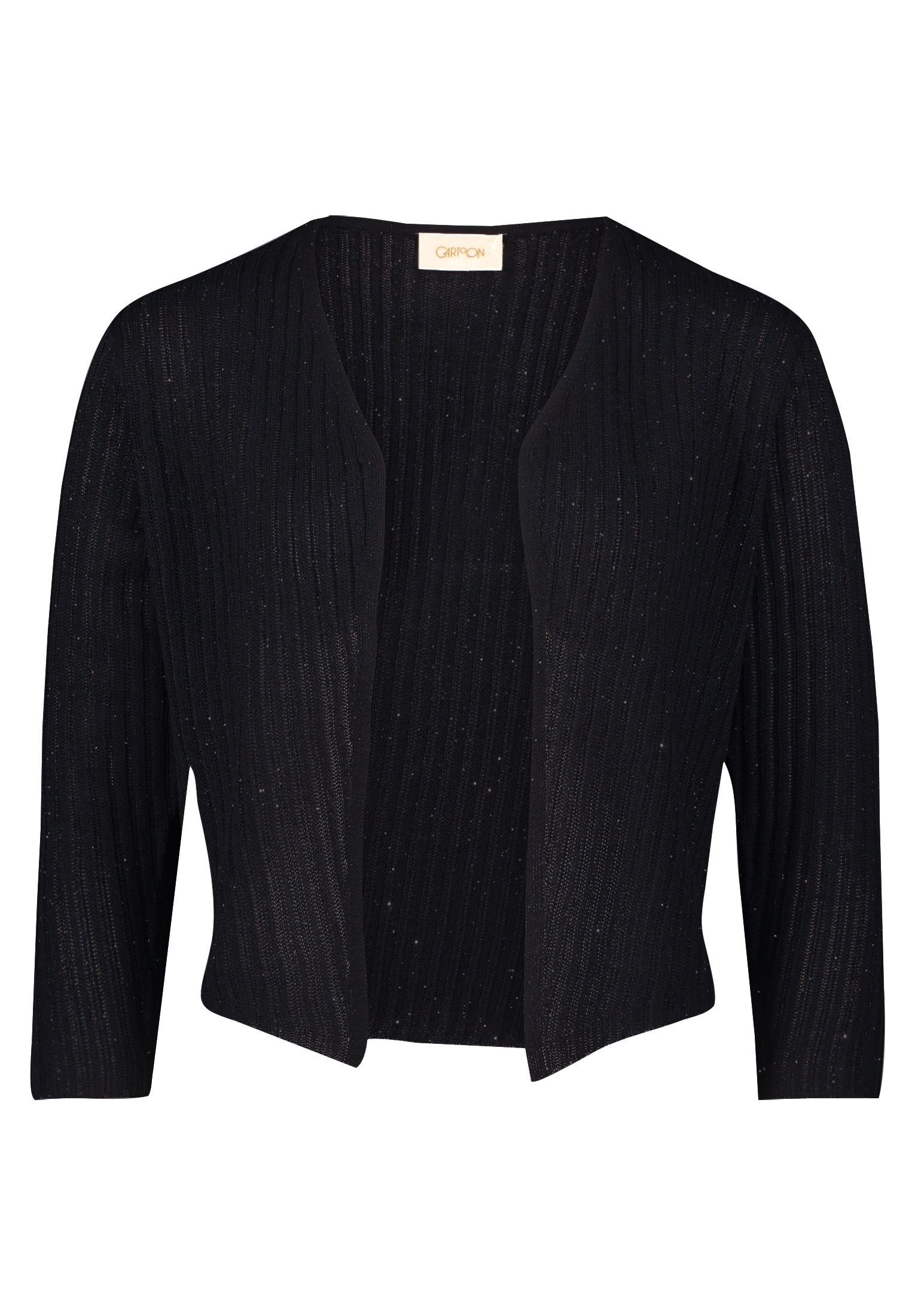 Cartoon Strickjacke "Cartoon Damen Shirtjacke mit 3/4 Arm", Material günstig online kaufen