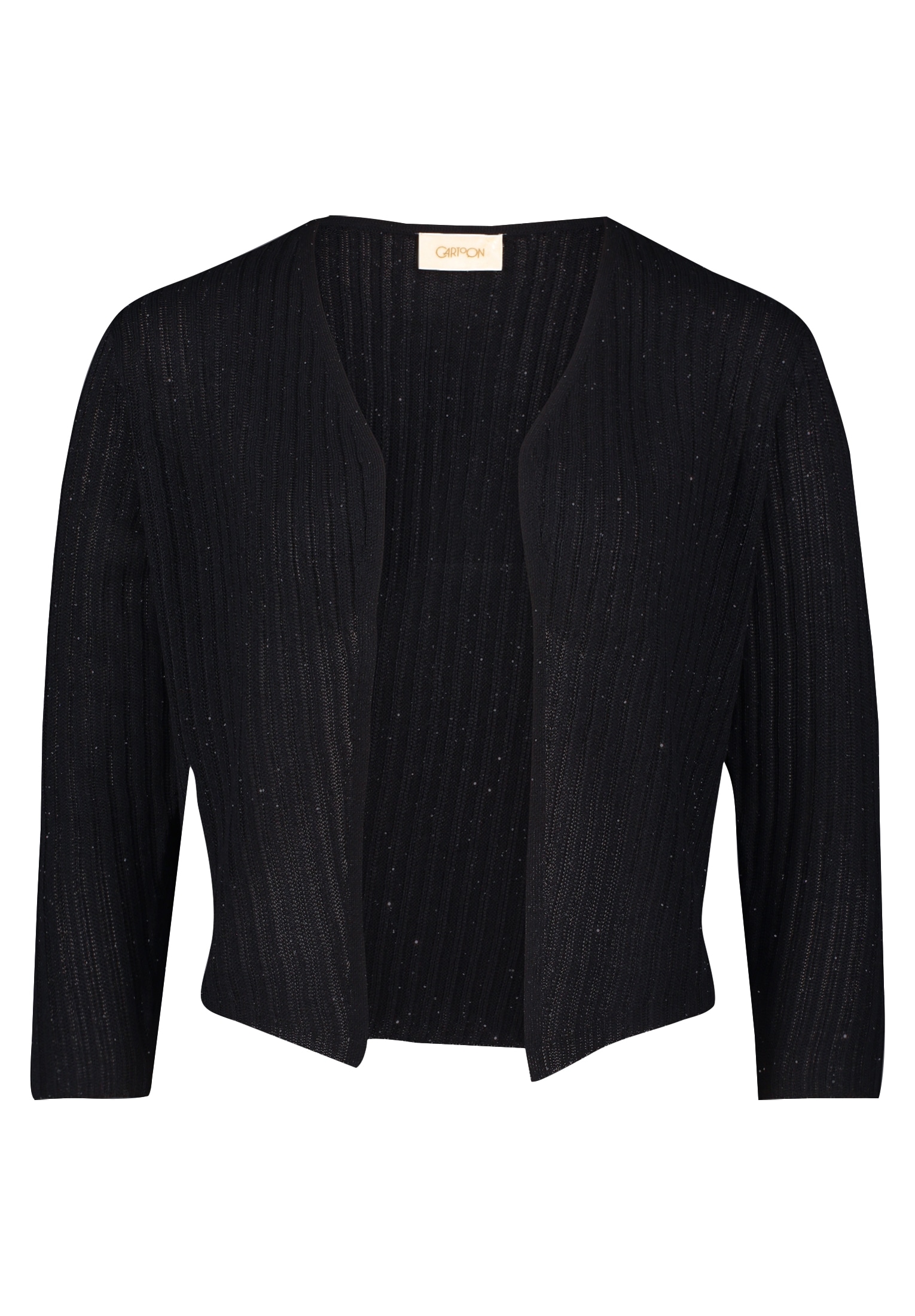 Cartoon Strickjacke "Damen Shirtjacke mit 3/4 Arm" 1 Stk. tlg. Material günstig online kaufen