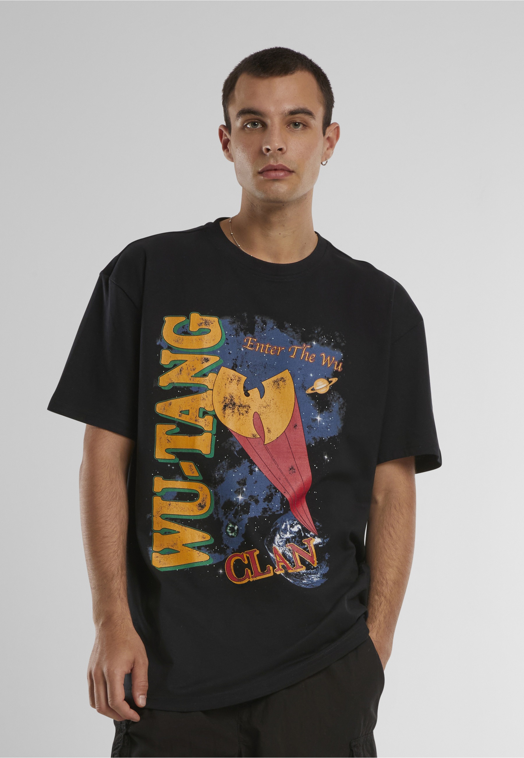 Merchcode Kurzarmshirt »Merchcode Herren Wu-Tang Clan Enter the Wu Oversize Tee« 1