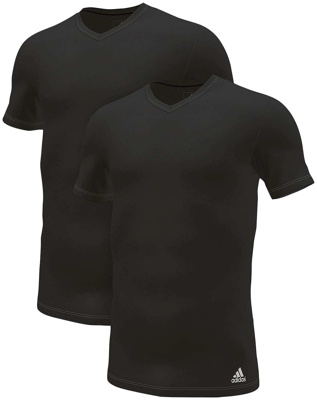 für (2er-Pack), V-Neck | BAUR Sportswear adidas Way T-Shirt mit 4 Unterhemd, Stretch ▷ flexiblem