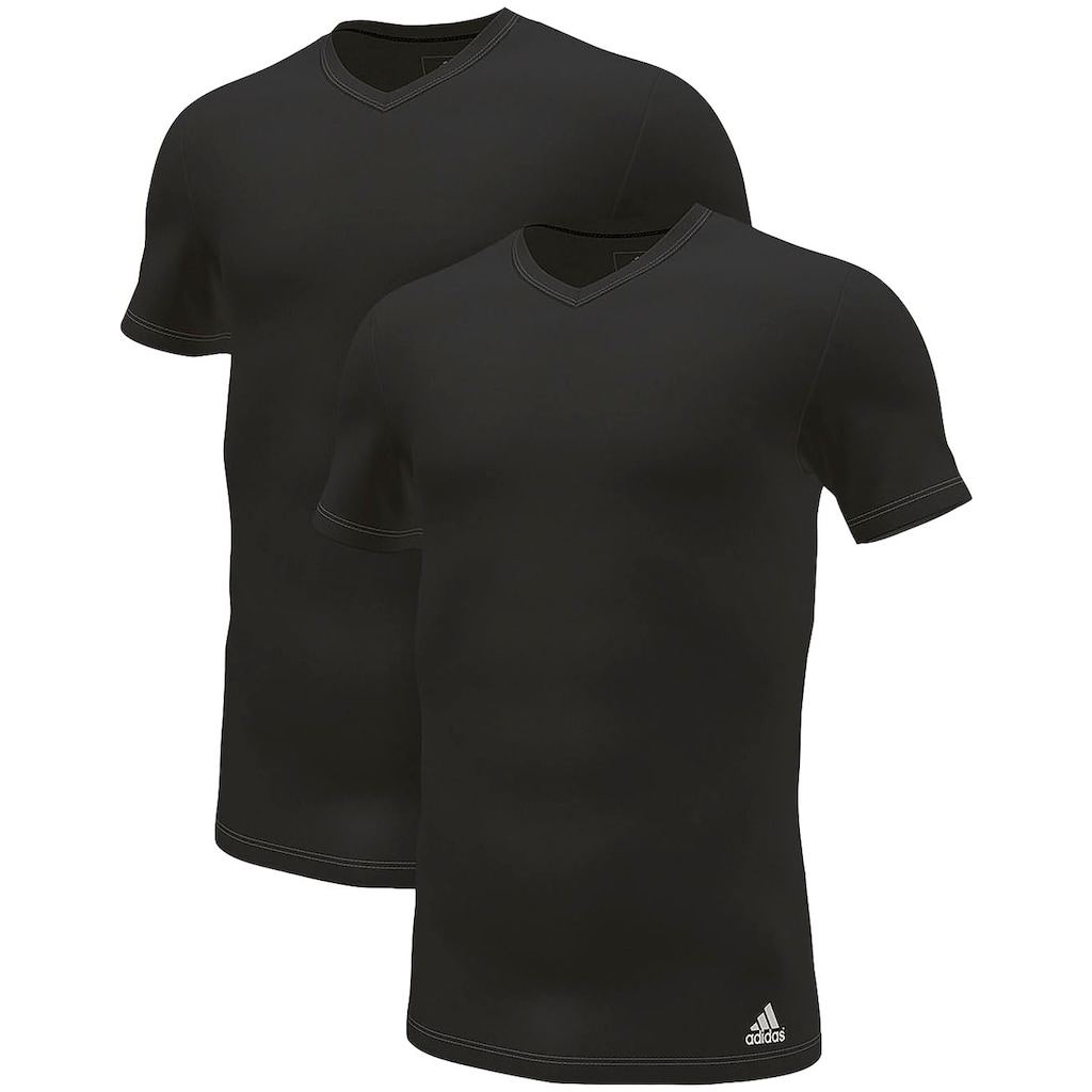 adidas Sportswear Unterhemd »"Active Flex Cotton"«, (2er-Pack), mit flexiblem 4 Way Stretch, Slim Fit