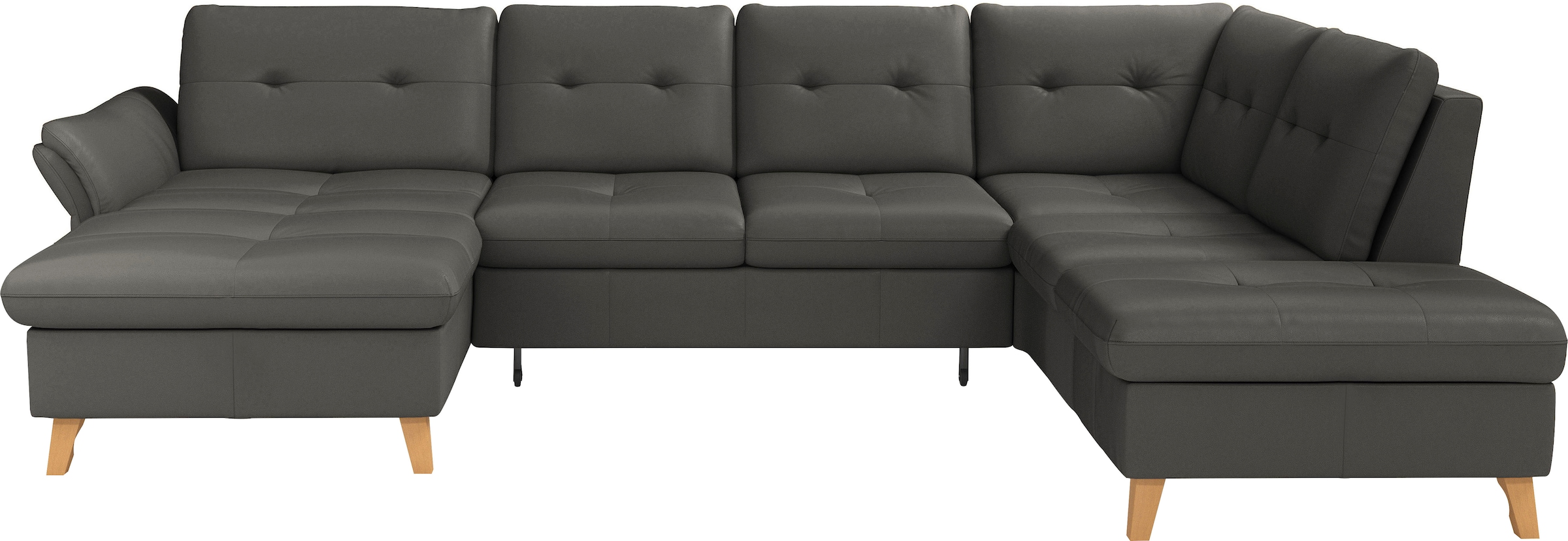sit&more Wohnlandschaft "Göteborg" inkl. Sitztiefenverstellung, wahlweise mit Bettfunktion & Bettkasten
