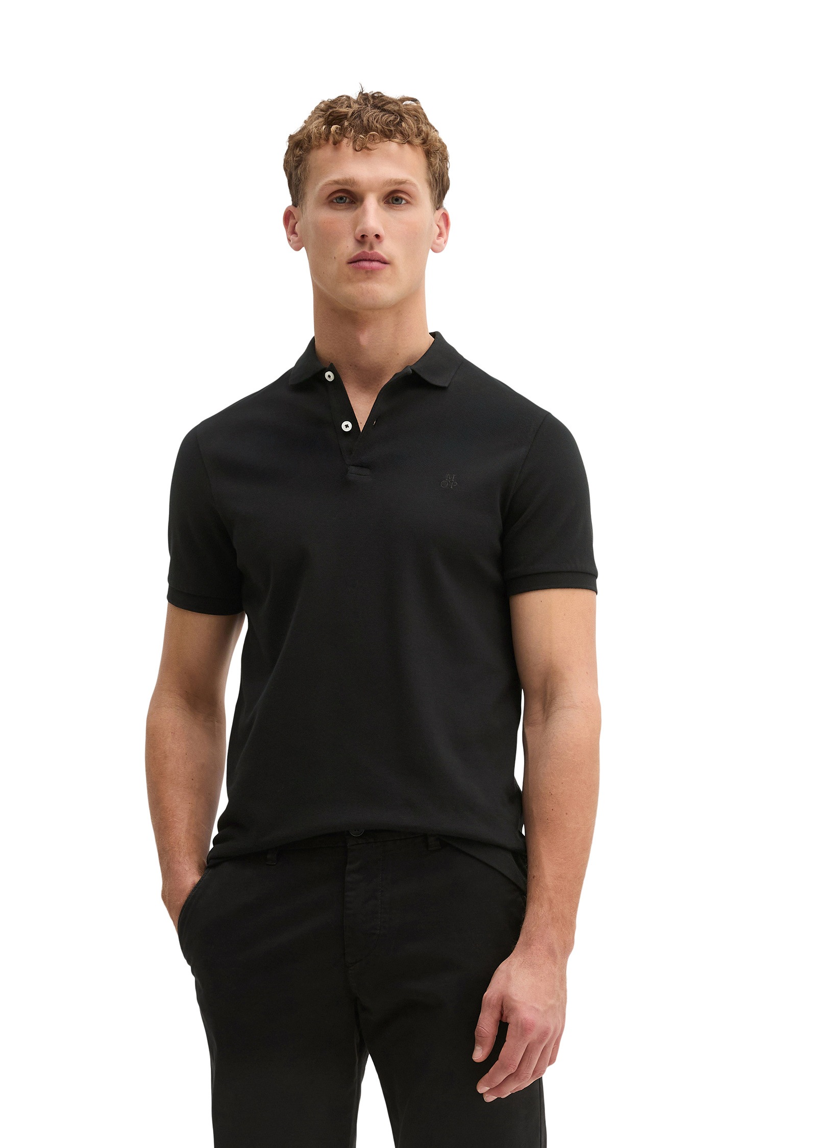 Marc OPolo Poloshirt "aus Organic Cotton-Stretch"