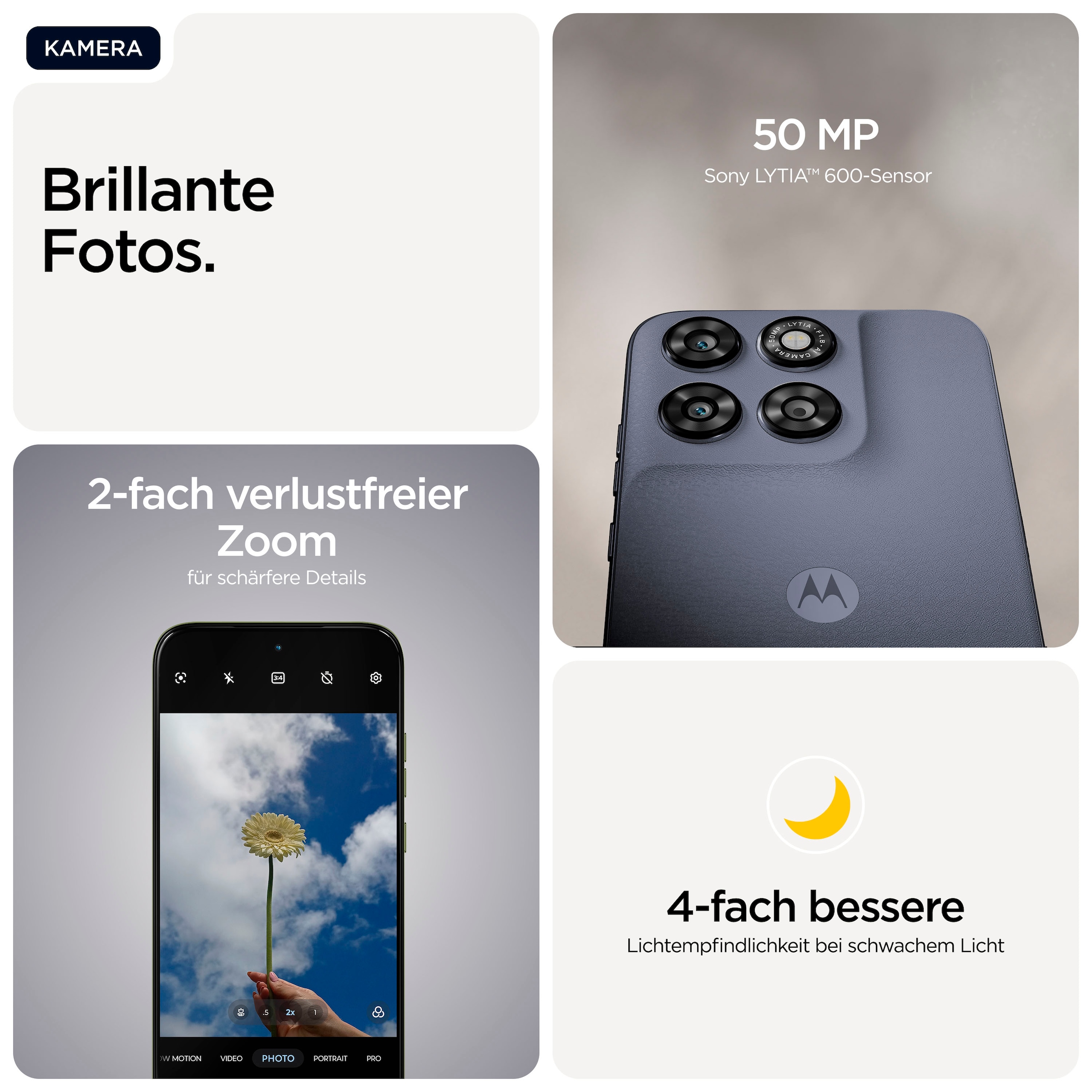 Motorola Smartphone »moto g67« PANTONE® Arctic Seal