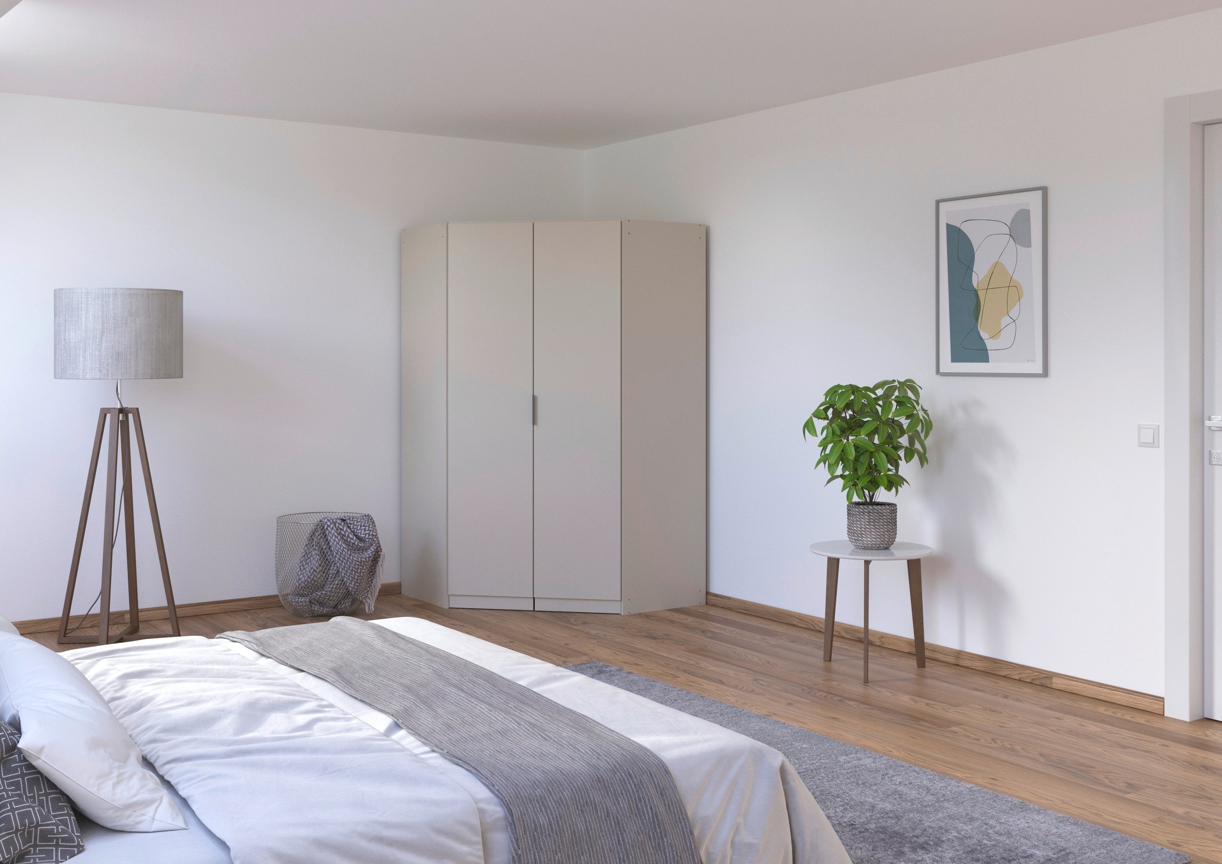 rauch Kleiderschrank "Eckschrank Schrank Ankleidezimmer Schlafzimmer Garder günstig online kaufen
