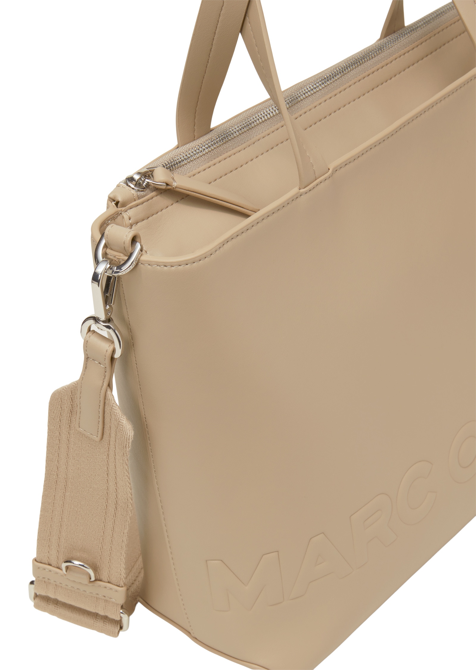 Marc O'Polo Shopper »aus einer Lederalternative aus recyceltem Polyester«