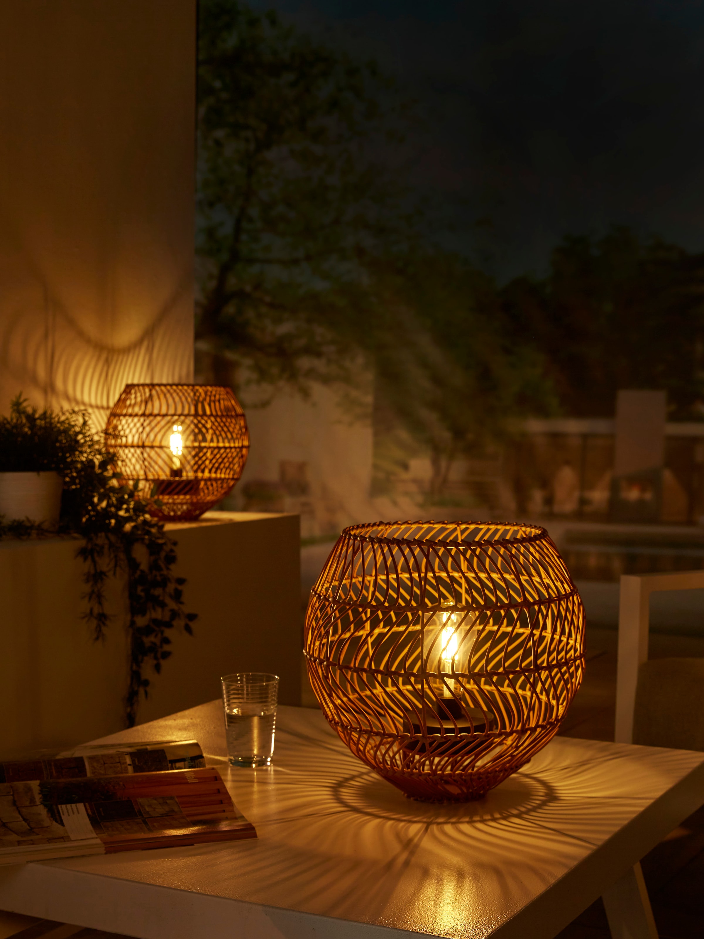 LUXFORM Gartenleuchte »Luxform USB Sollèr«, Leuchtmittel LED-Modul | LED fest integriert, LED-Gartenleuchte, Akkubetrieben, aufladbar über USB