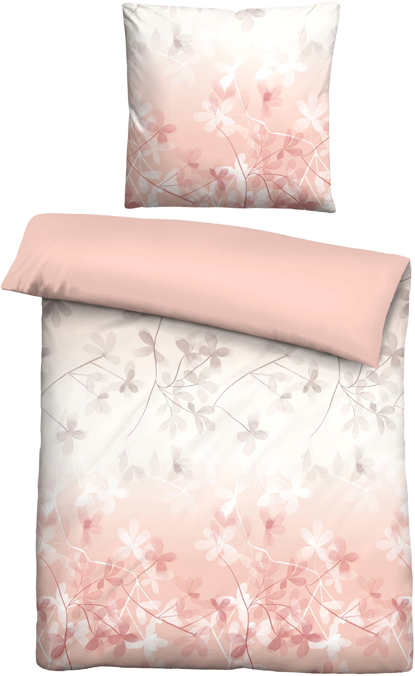 Castell - Markenbettwäsche Wendebettwäsche "0270743" 2 Stk. Cooling-Effekt günstig online kaufen