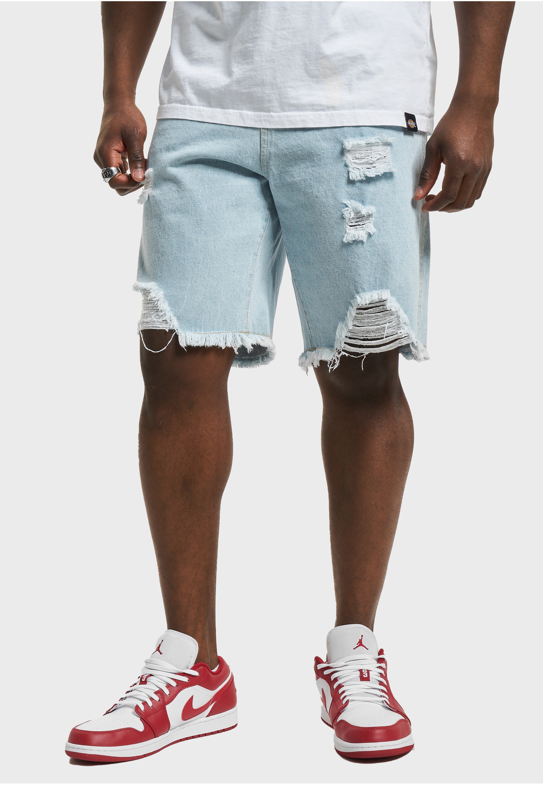 Karl Kani Jeansbermudas »Karl Kani Herren KM232-027-1 KK OG Heavy Distressed Denim Shorts« 1 Stk.