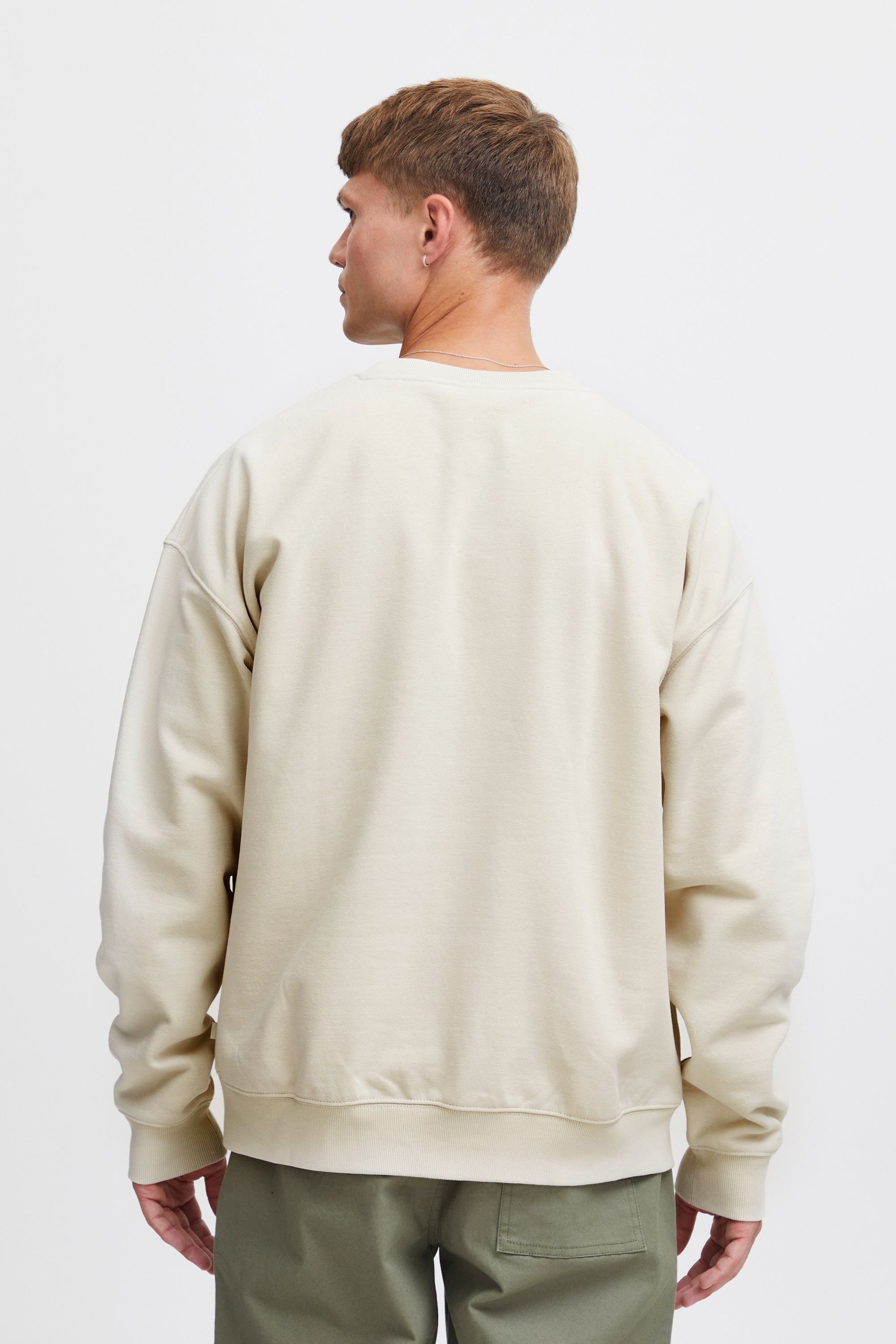 !solid Sweat à capuche long SOLID "Sweatshirt SDHamad", Homme, Taille XXL, beige (avoine) 3