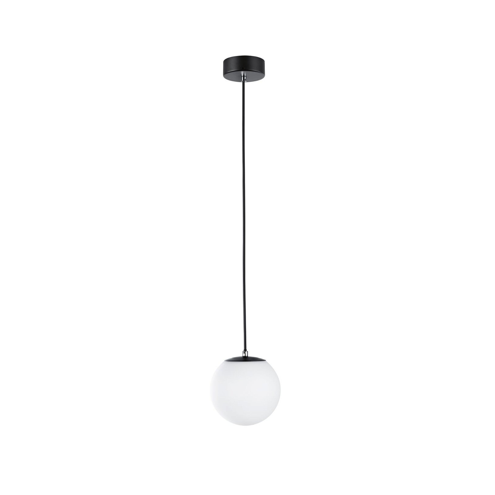 Paulmann LED Pendelleuchte Selection Bathroom Gove IP44 9W 3000K Satin Glas Metall 1 Flammig