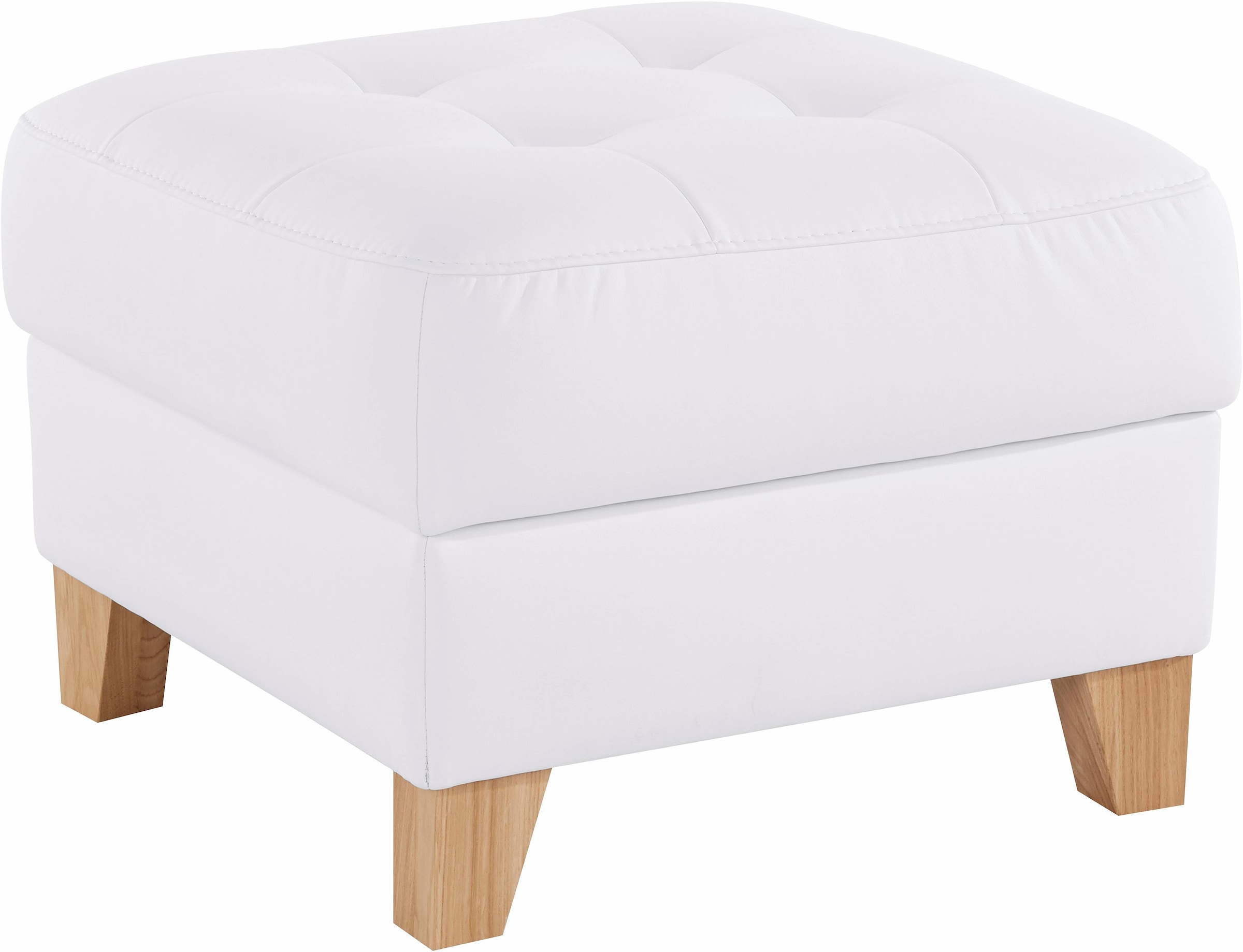 exxpo - sofa fashion Hocker »Elio bequemer Sitzkomfort und aufwendiger Detailverarbeitung«, mit Staufach unter der Sitzfläche