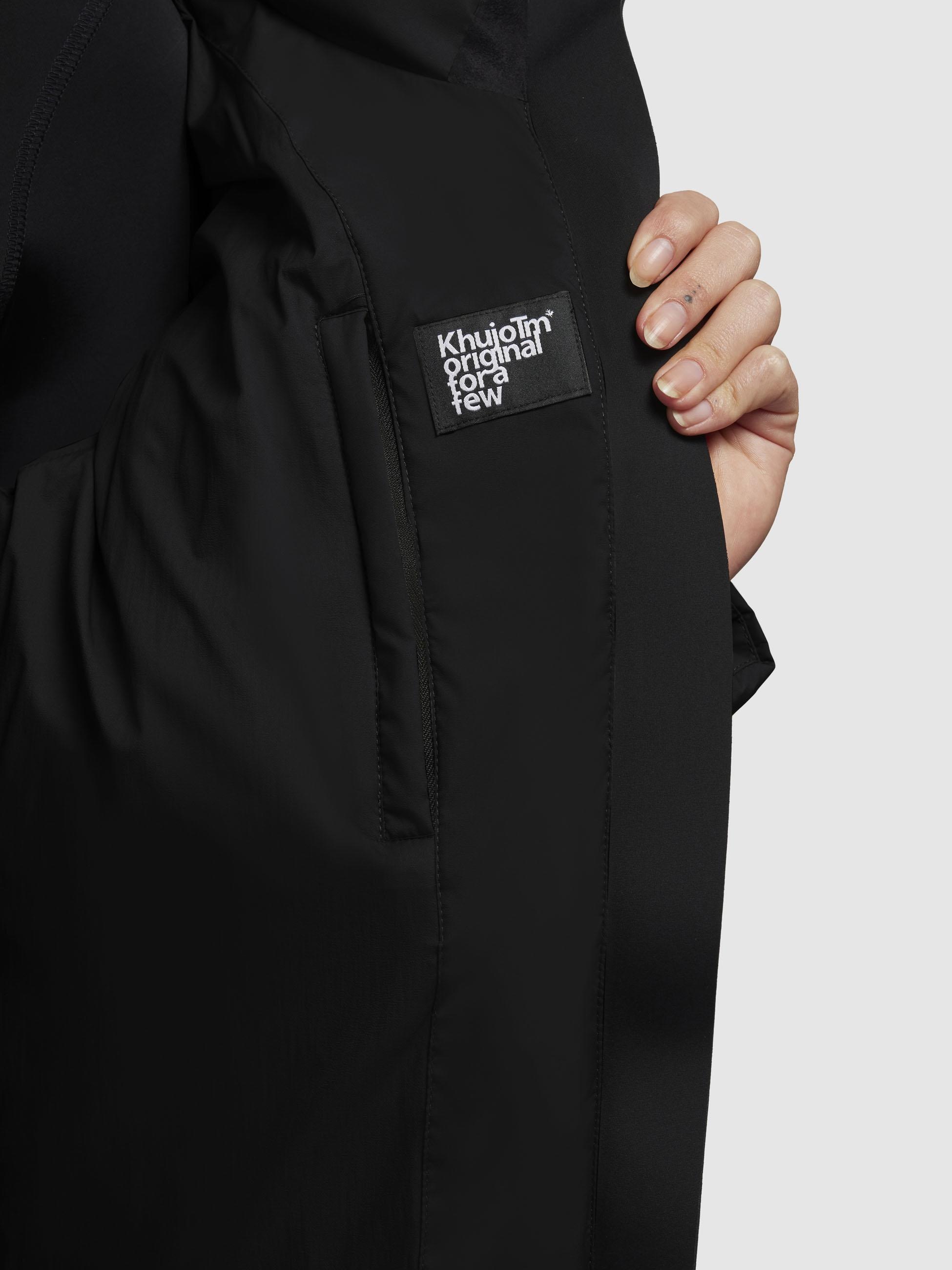 khujo Winterjacke »Liev-YM«, mit Kapuze, Warme gesteppte Damen Kapuzenjacke