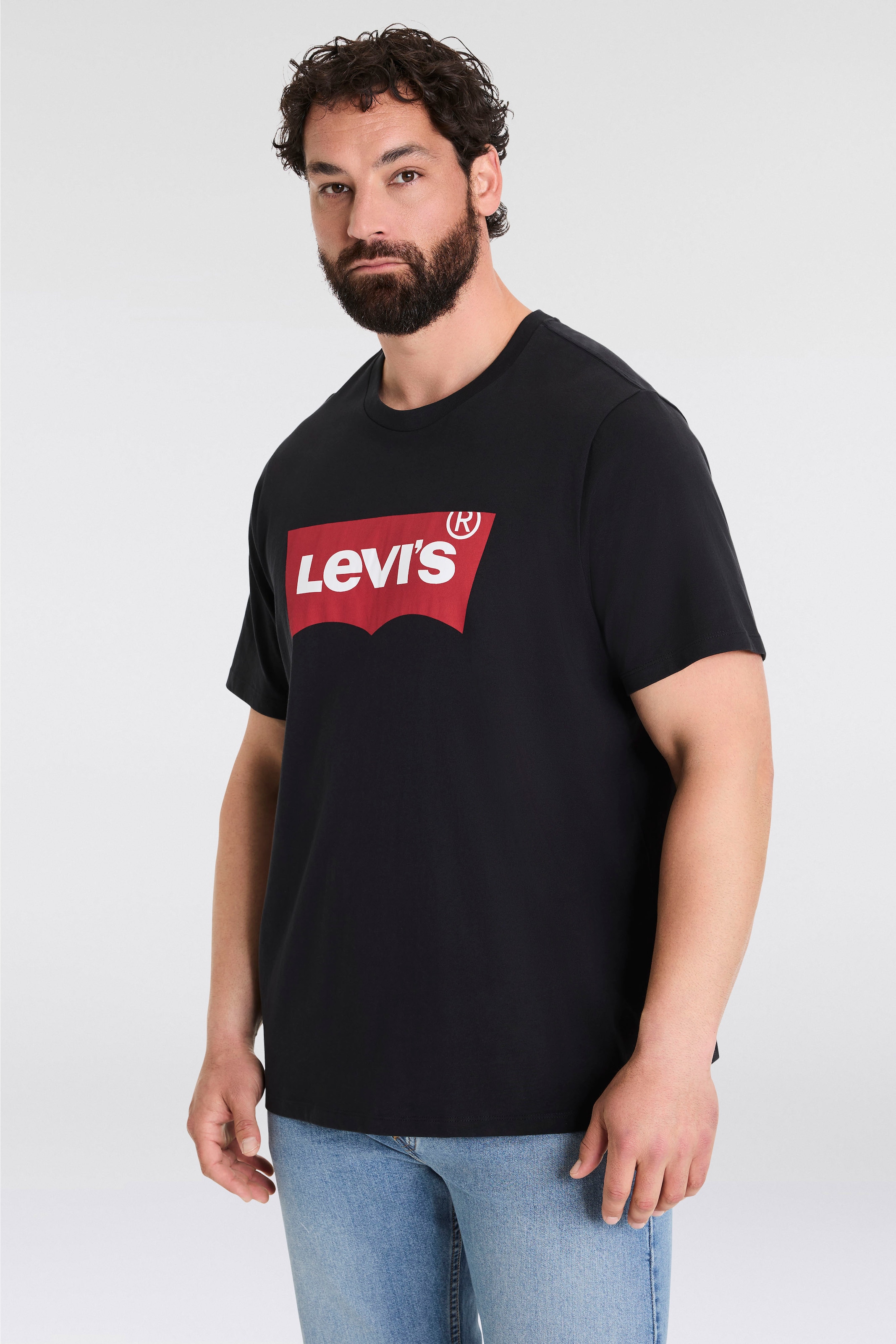 Levis Plus "LE B&T BIG GRAPHIC TEE" mit Logofrontprint günstig online kaufen