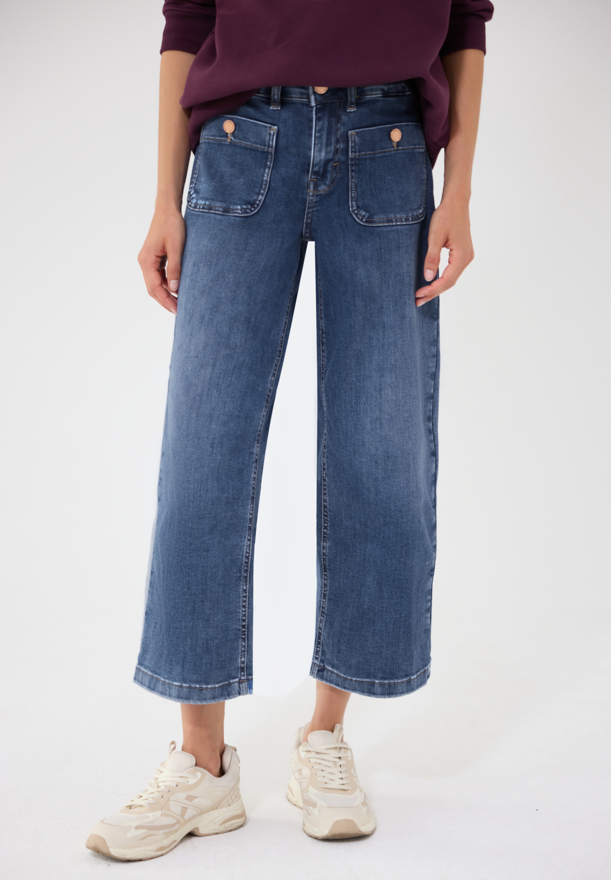 STREET ONE STUDIO Loose-fit-Jeans 4-Pocket Style
