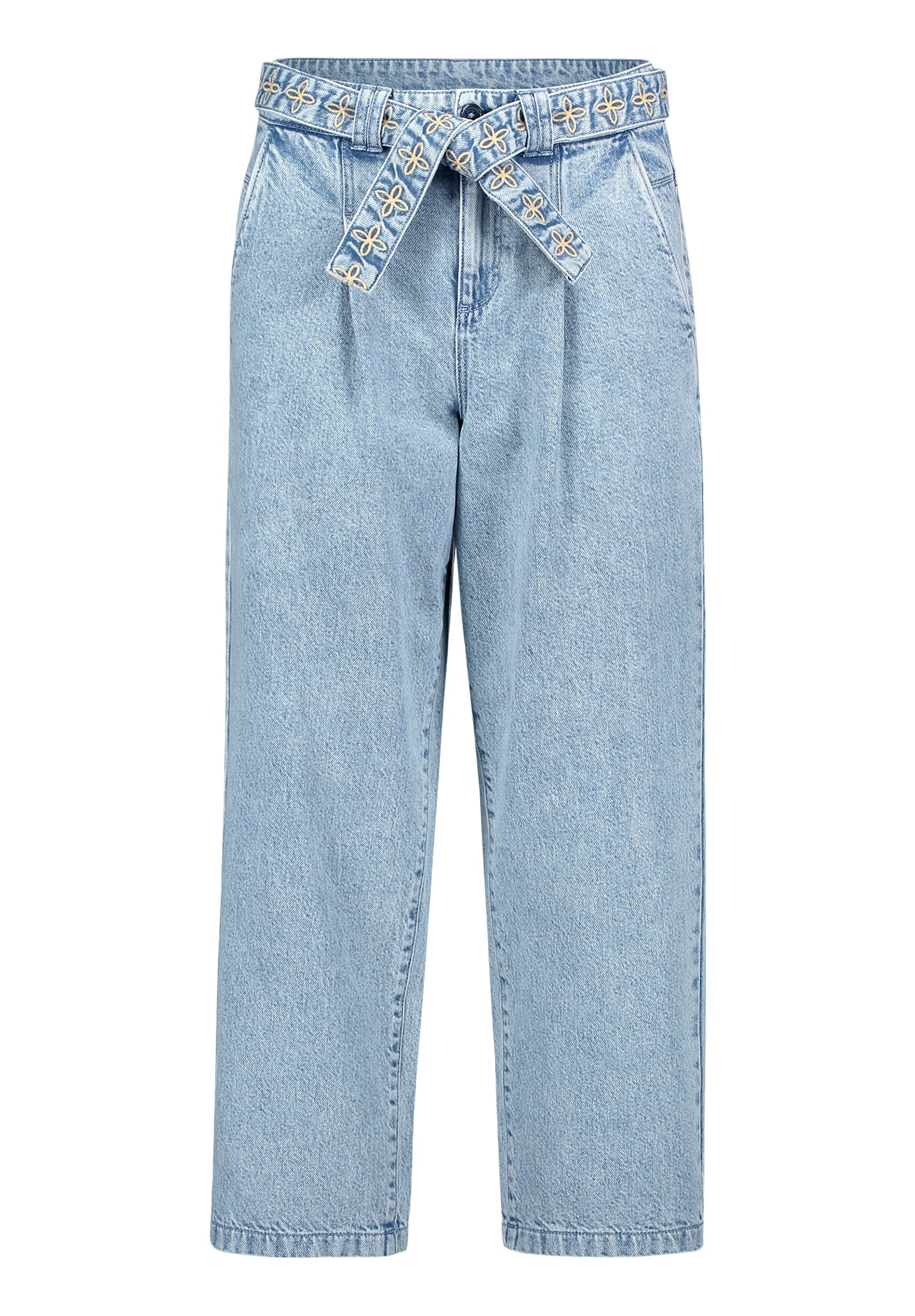 Cartoon Ankle-Jeans »Damen mit Stickerei«