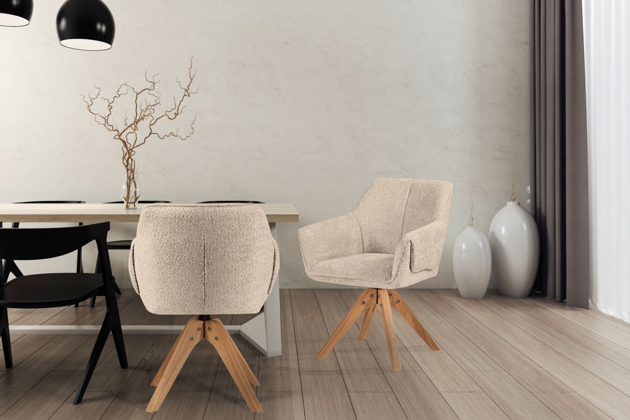 Kayoom Polsterstuhl "Stuhl Dian 325, TOPSELLER bequem, formschönes Design" günstig online kaufen