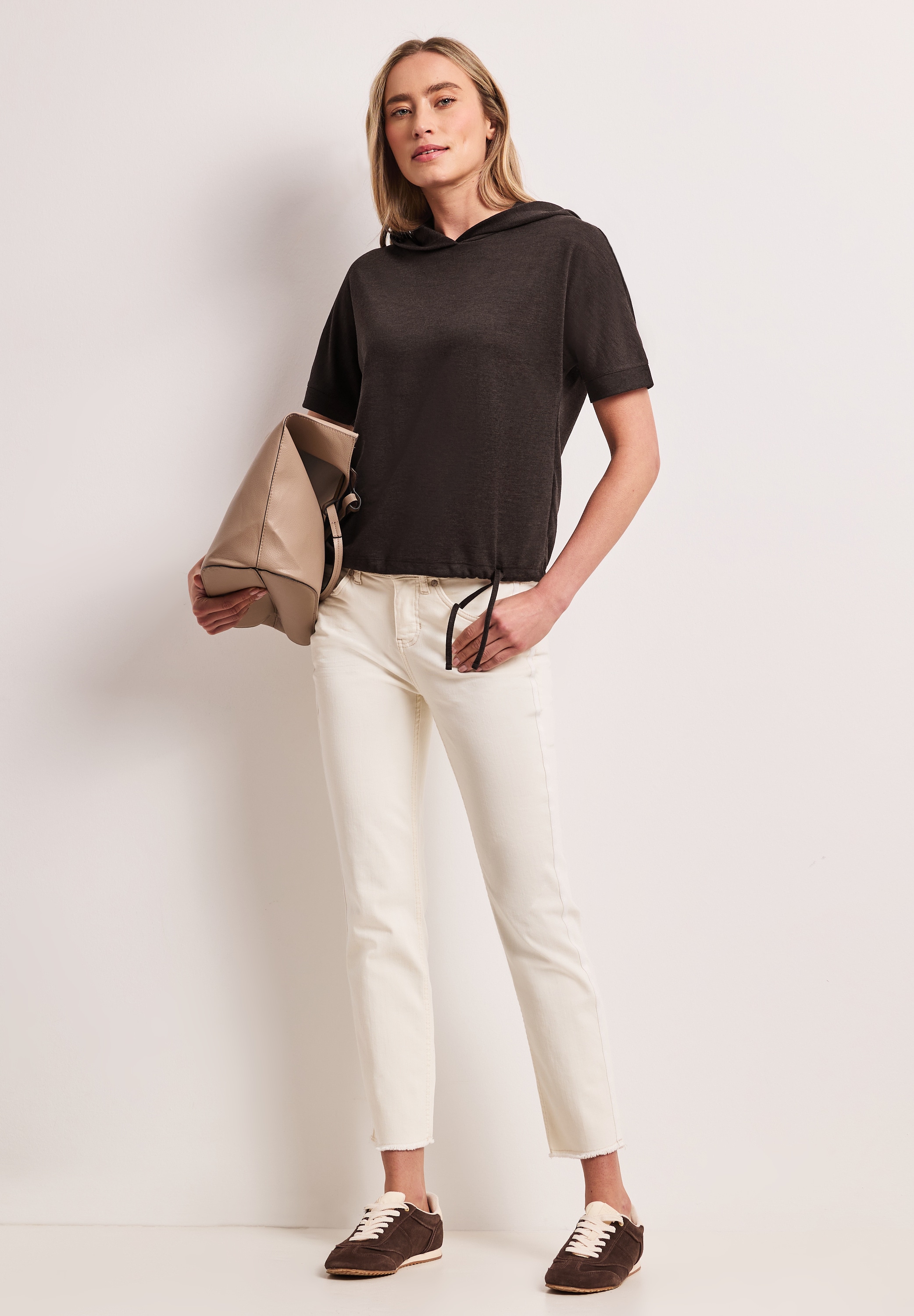 STREET ONE T-Shirt mit Kapuze