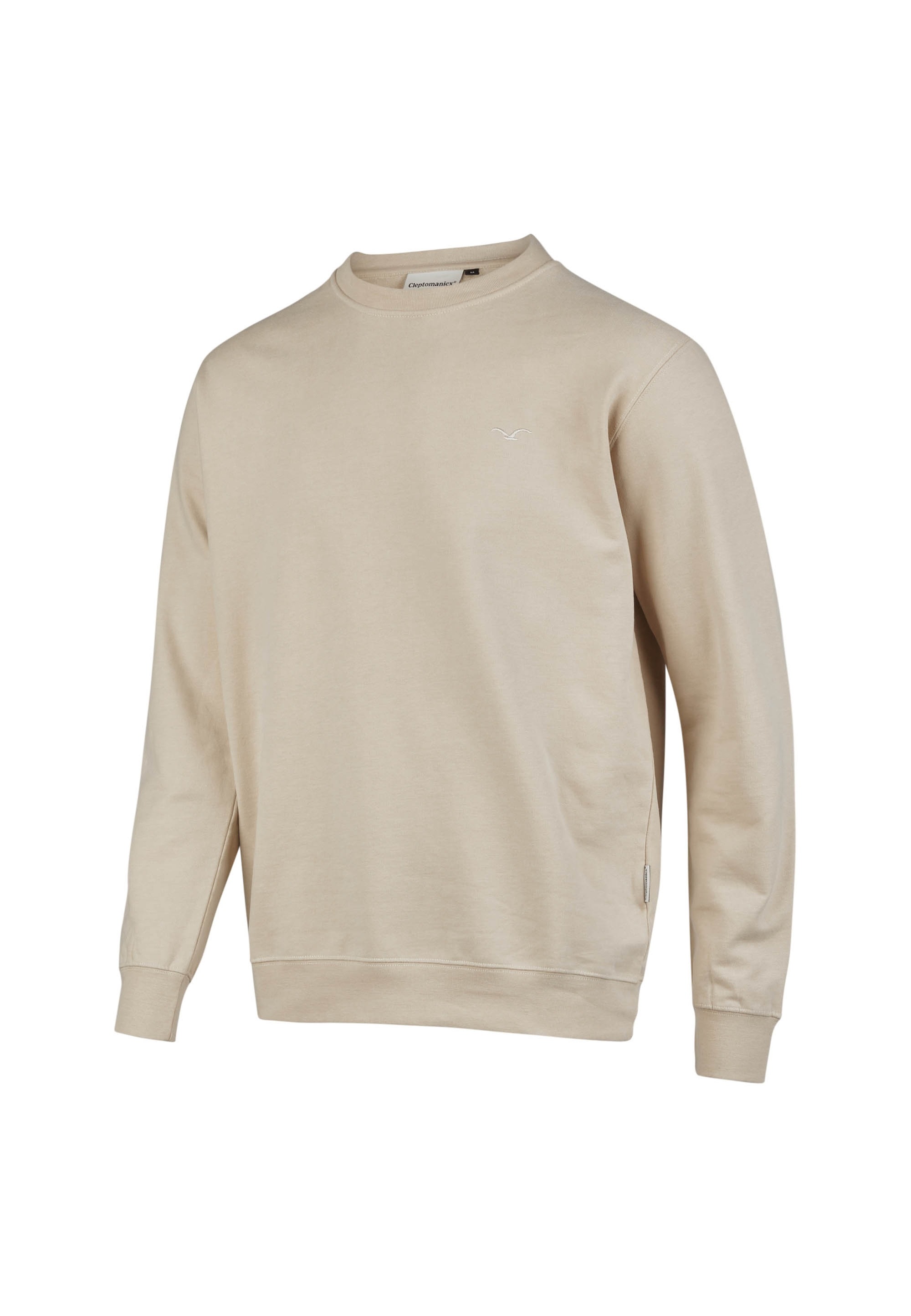 Cleptomanicx Sweatshirt »Ligull«, mit kleiner Möwen-Stickerei