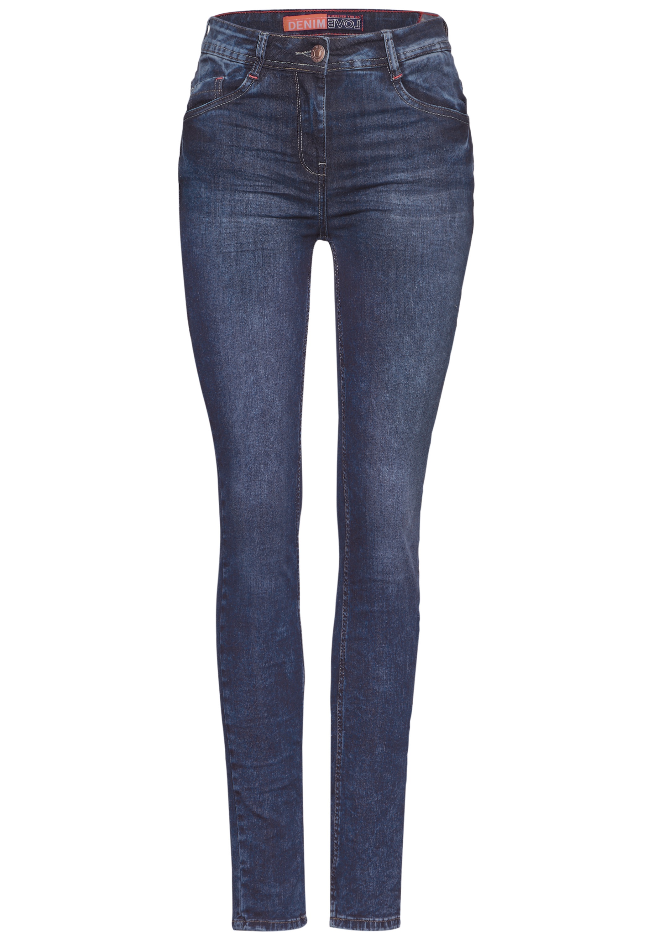 Cecil Slim-fit-Jeans, 5-Pocket-Style