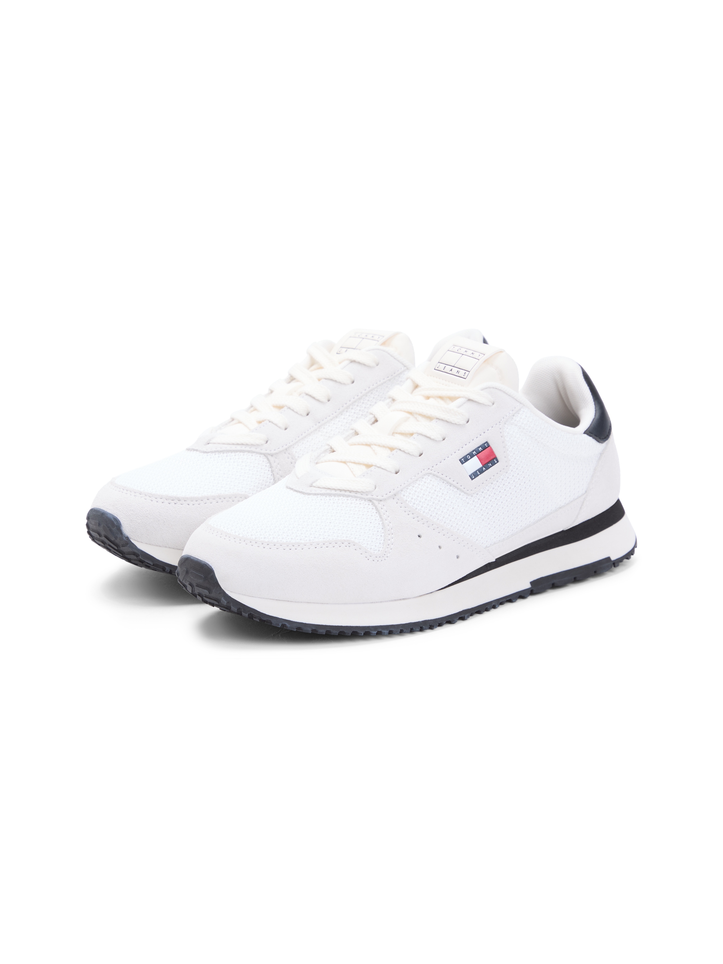 Tommy Jeans Sneaker "TJM EVA RUNNER LEATHER" Freizeitschuh, Halbschuh, Schn günstig online kaufen
