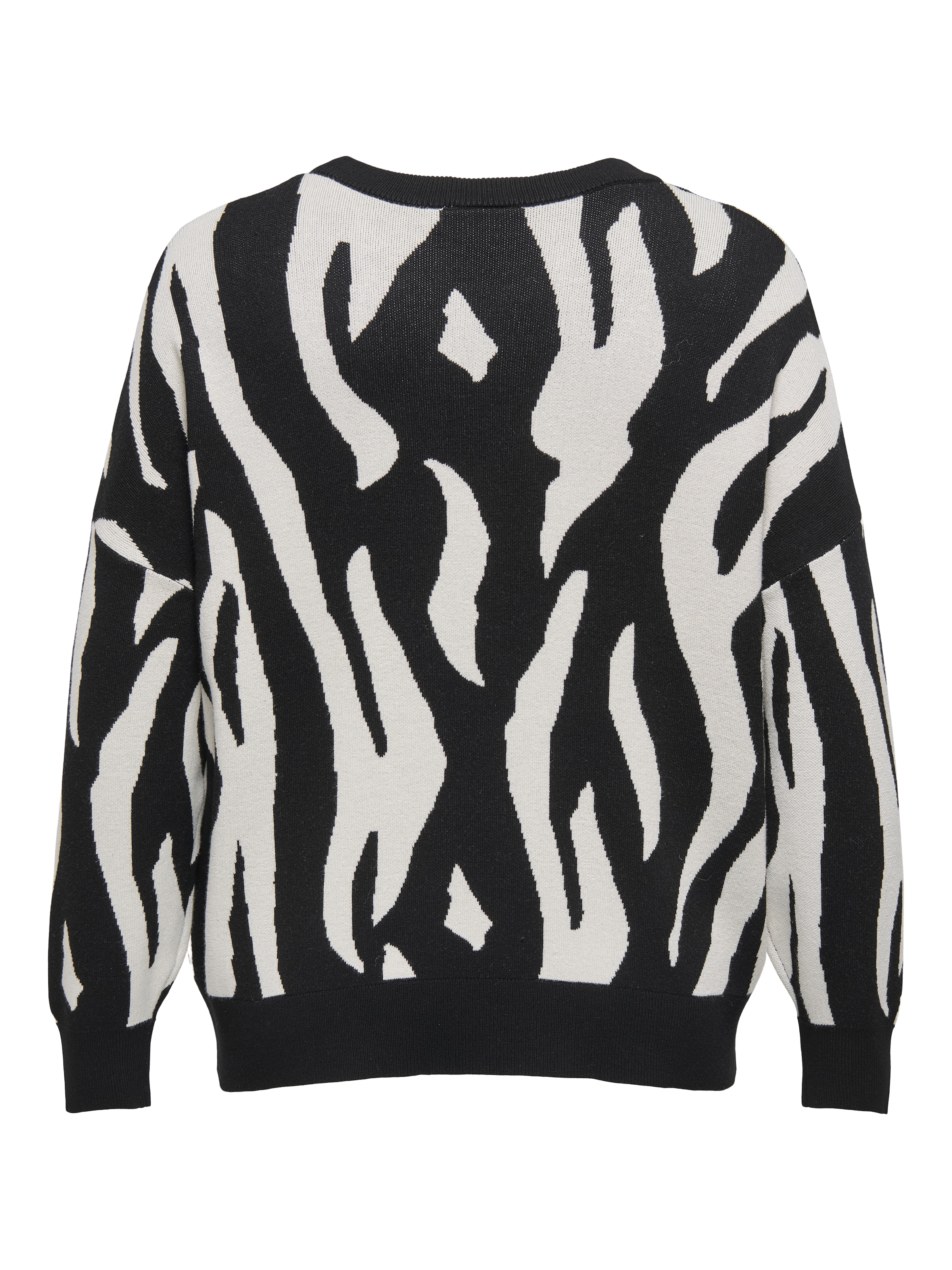 ONLY CARMAKOMA Strickpullover »CARMONTANA LS JQ LOOSE O-NECK KNT«