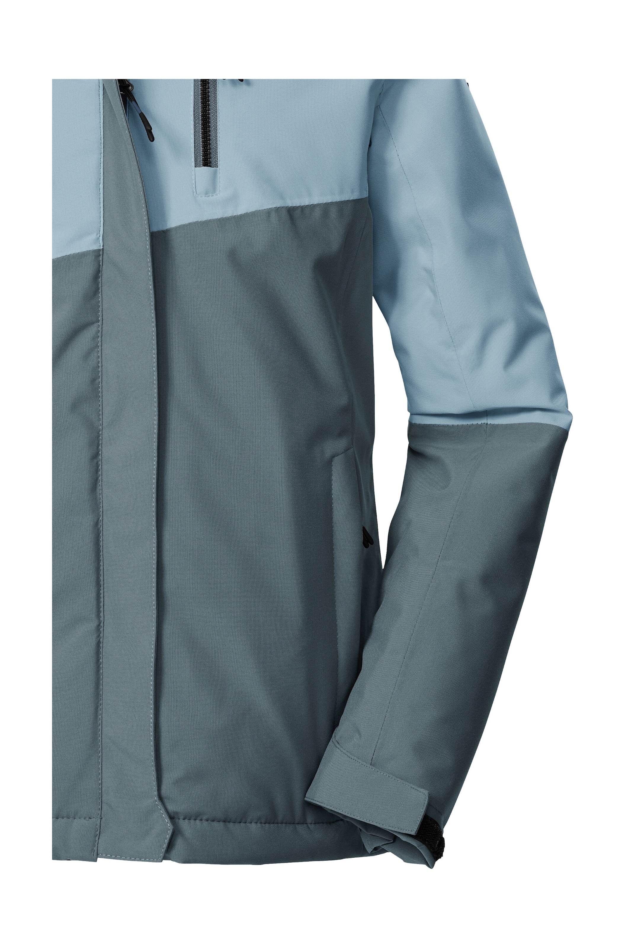 Killtec Funktionsjacke »KOW 218 GRLS JCKT«, Winddichte, wasserdichte Kinderjacke mit verstellbarer Kapuze