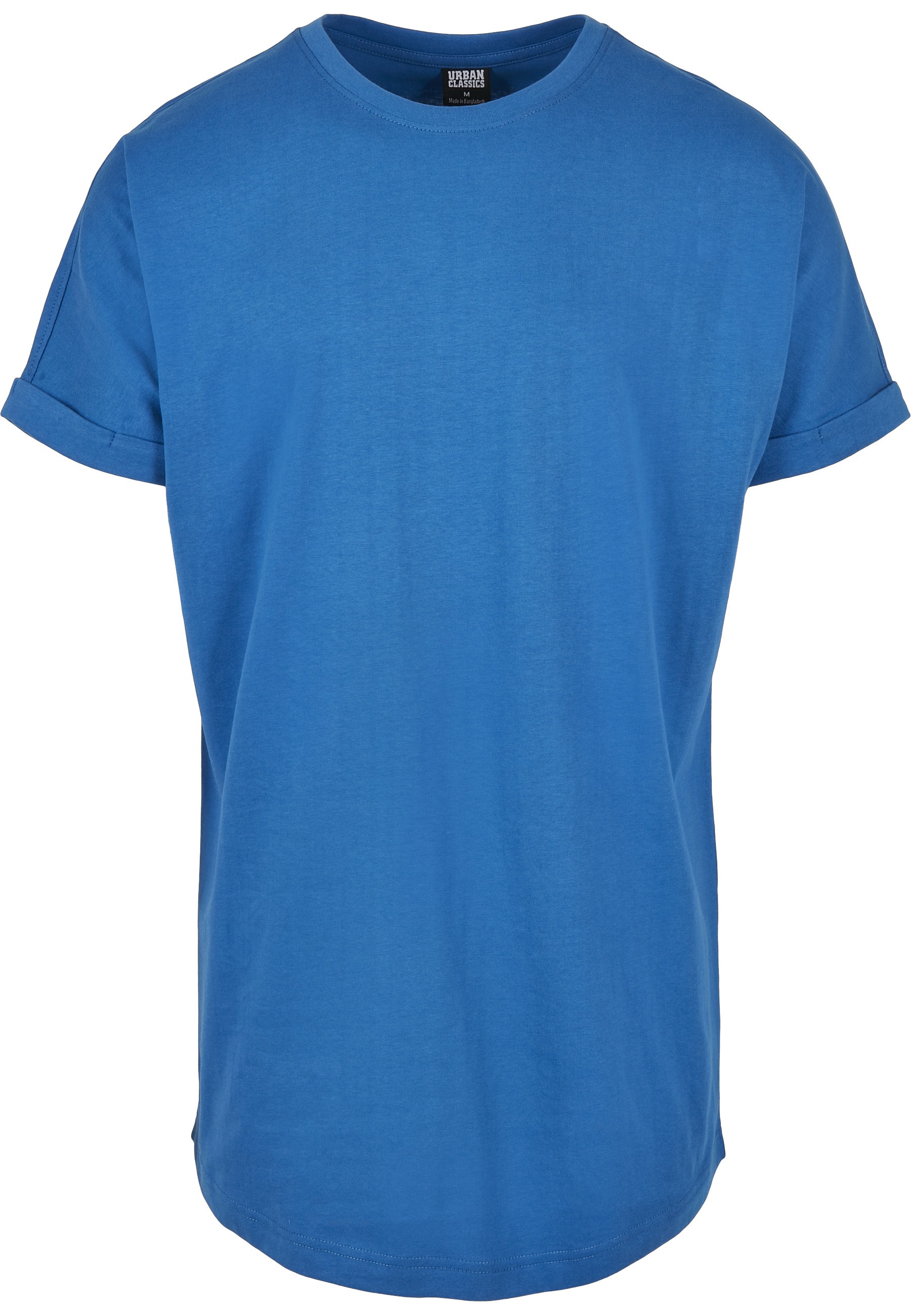 URBAN CLASSICS T-Shirt "Urban Classics Herren Long Shaped Turnup Tee" 1 Stk.