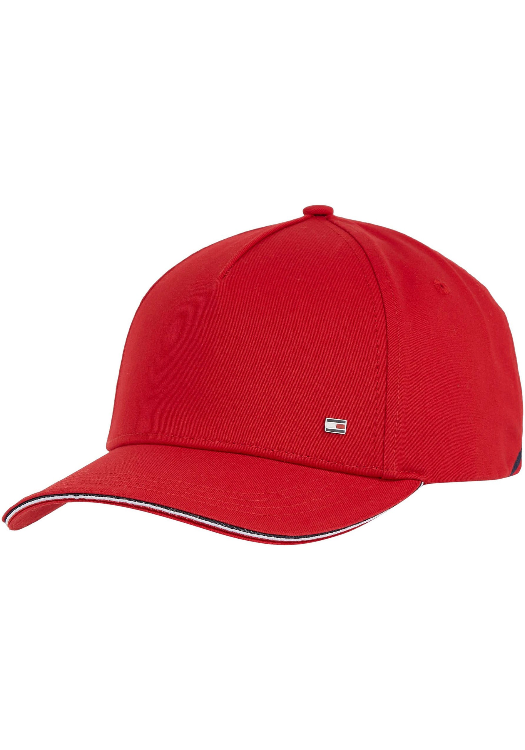 Tommy Hilfiger Baseball Cap mit Tommy Hilfiger Markenstreifen entlang des Schilds