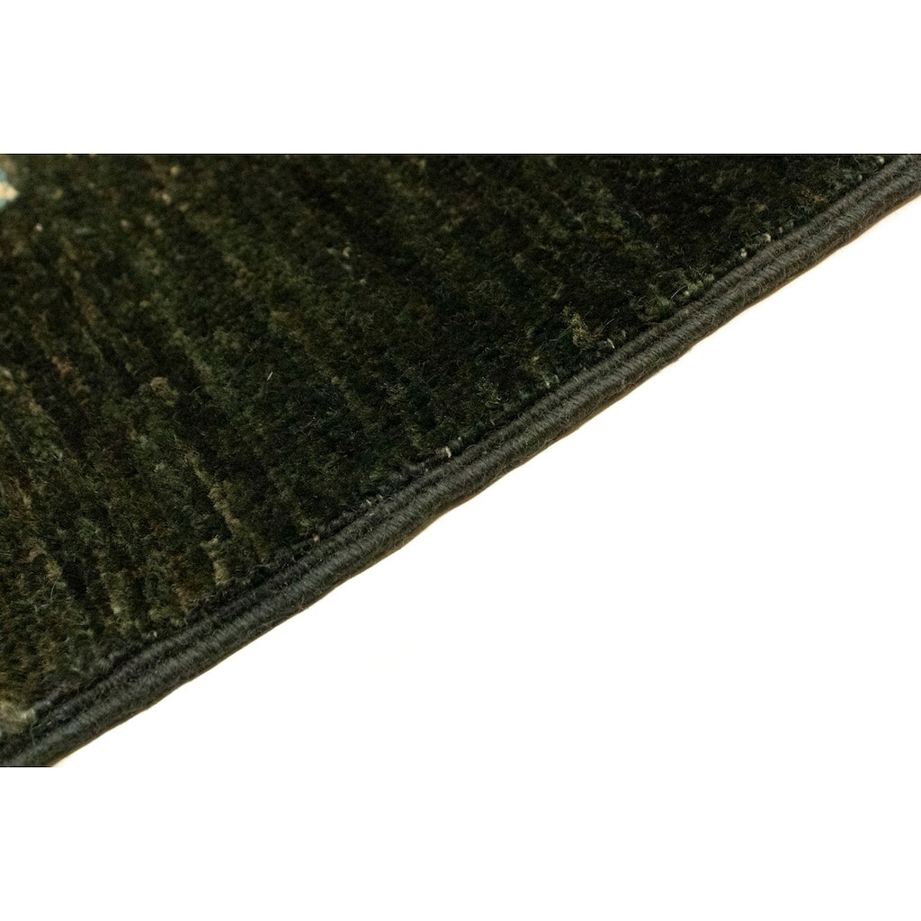 morgenland Wollteppich »Bachtiari Teppich handgeknüpft schwarz«, rechteckig